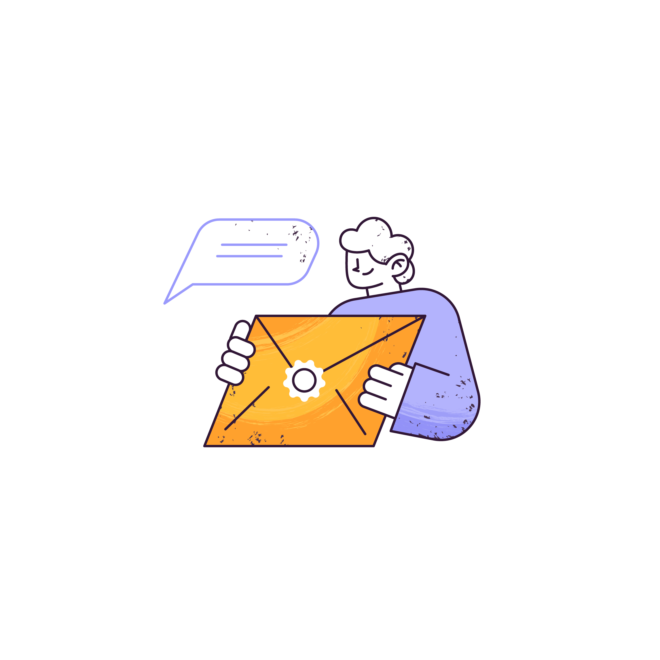 Set of spot illustrations — Изображение №5 — Иллюстрация на Dprofile