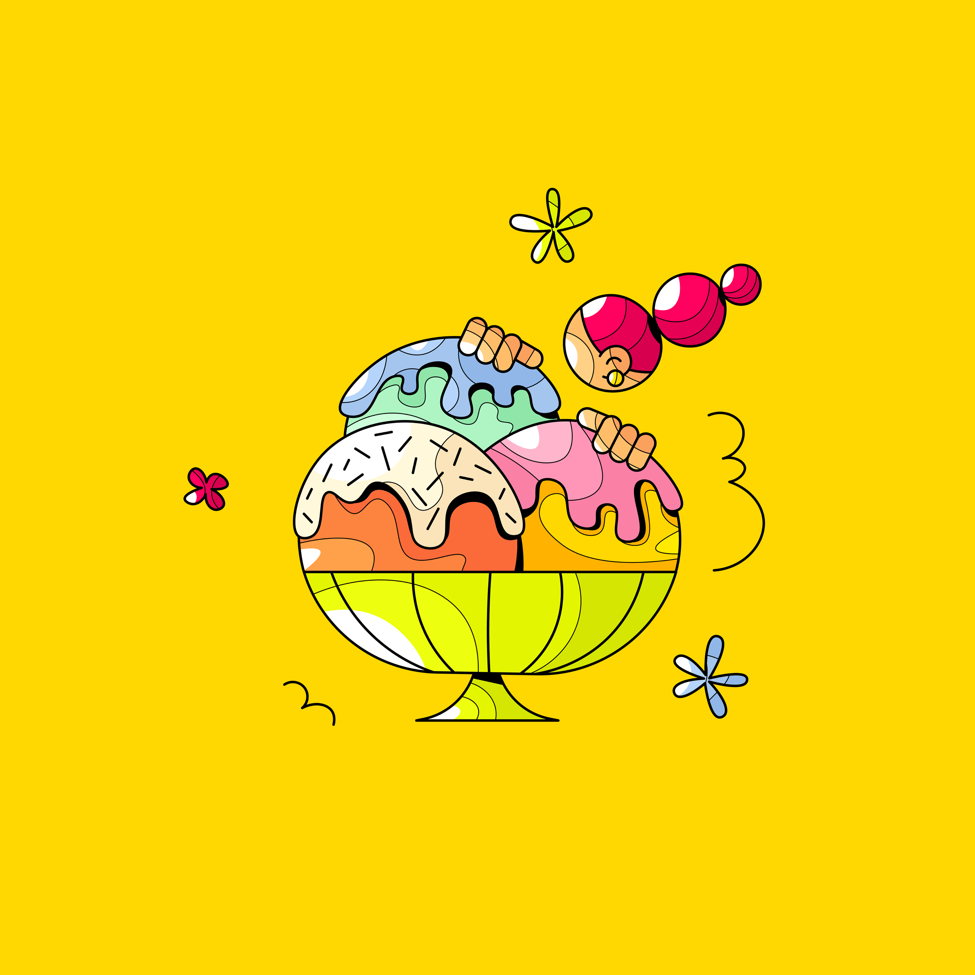 Плакат для фестиваля — Изображение №9 — Иллюстрация на Dprofile
