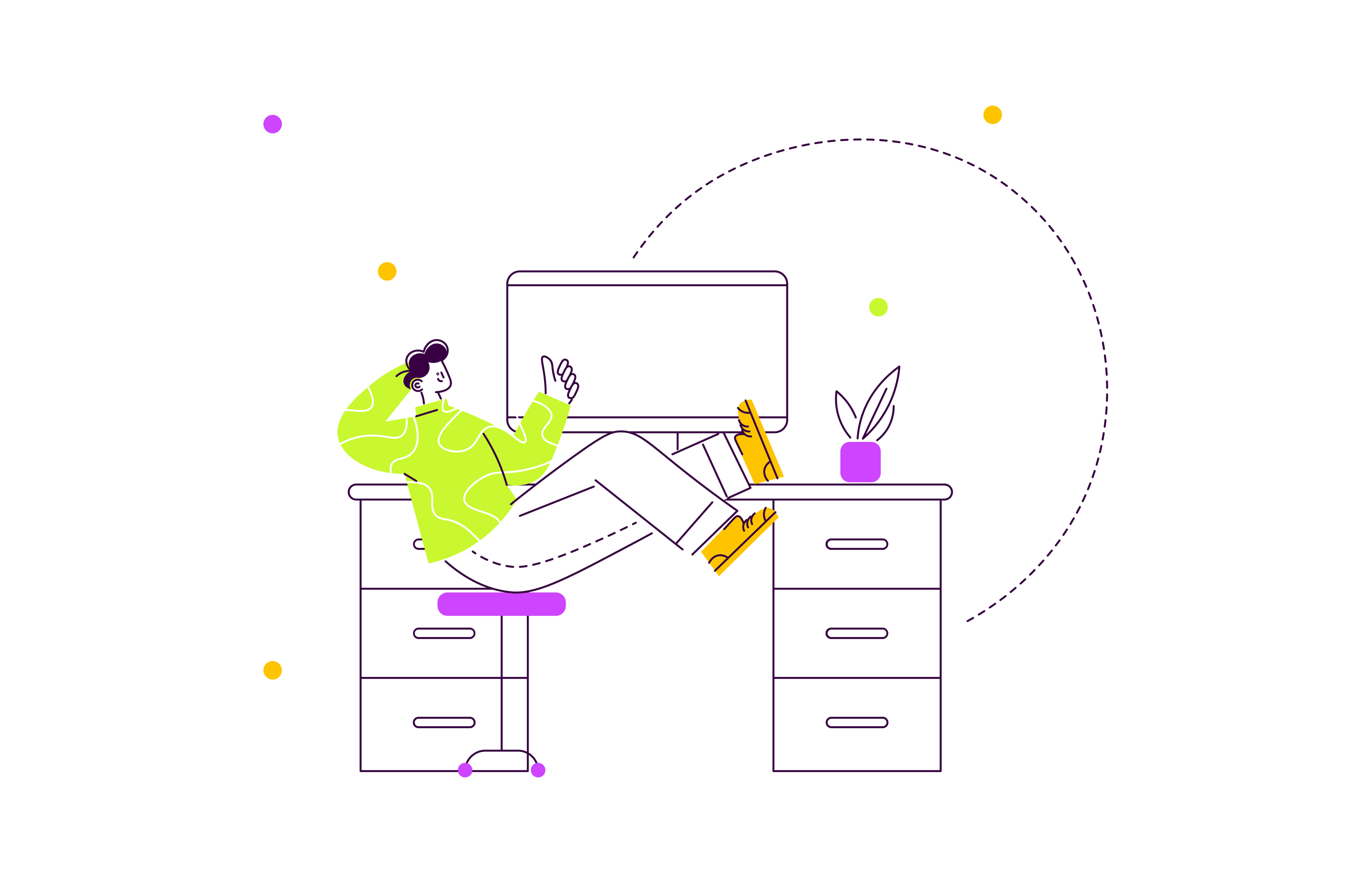Simple web illustrations. Векторные иллюстрации для сайта — Изображение №5 — Иллюстрация на Dprofile