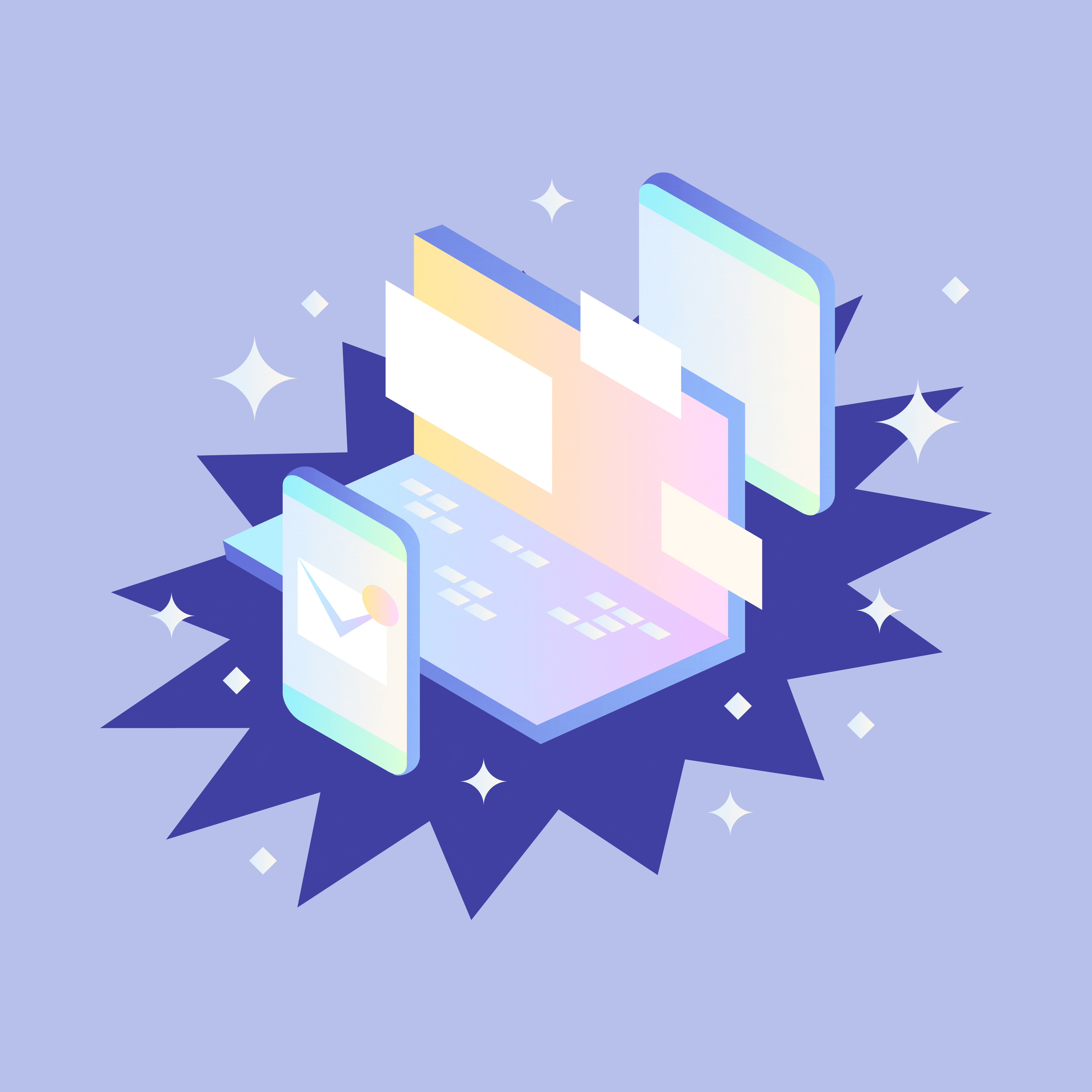 Web Space | Vector illustrations set — Изображение №2 — Иллюстрация на Dprofile