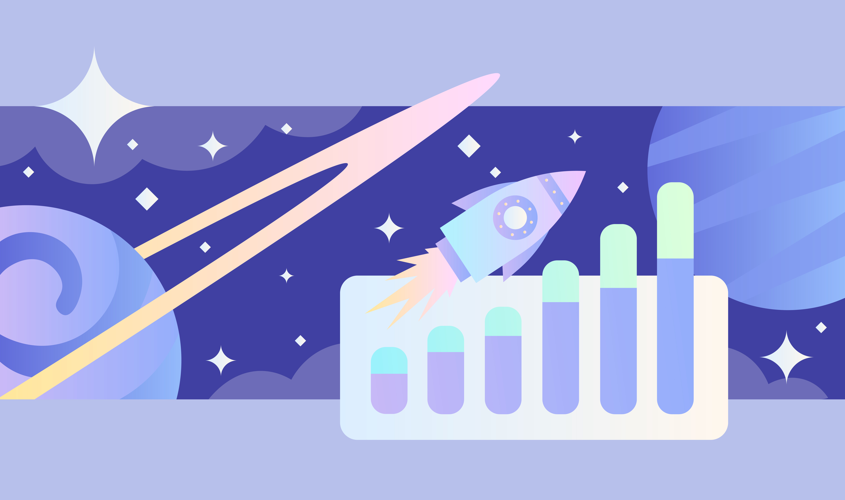 Web Space | Vector illustrations set — Изображение №1 — Иллюстрация на Dprofile