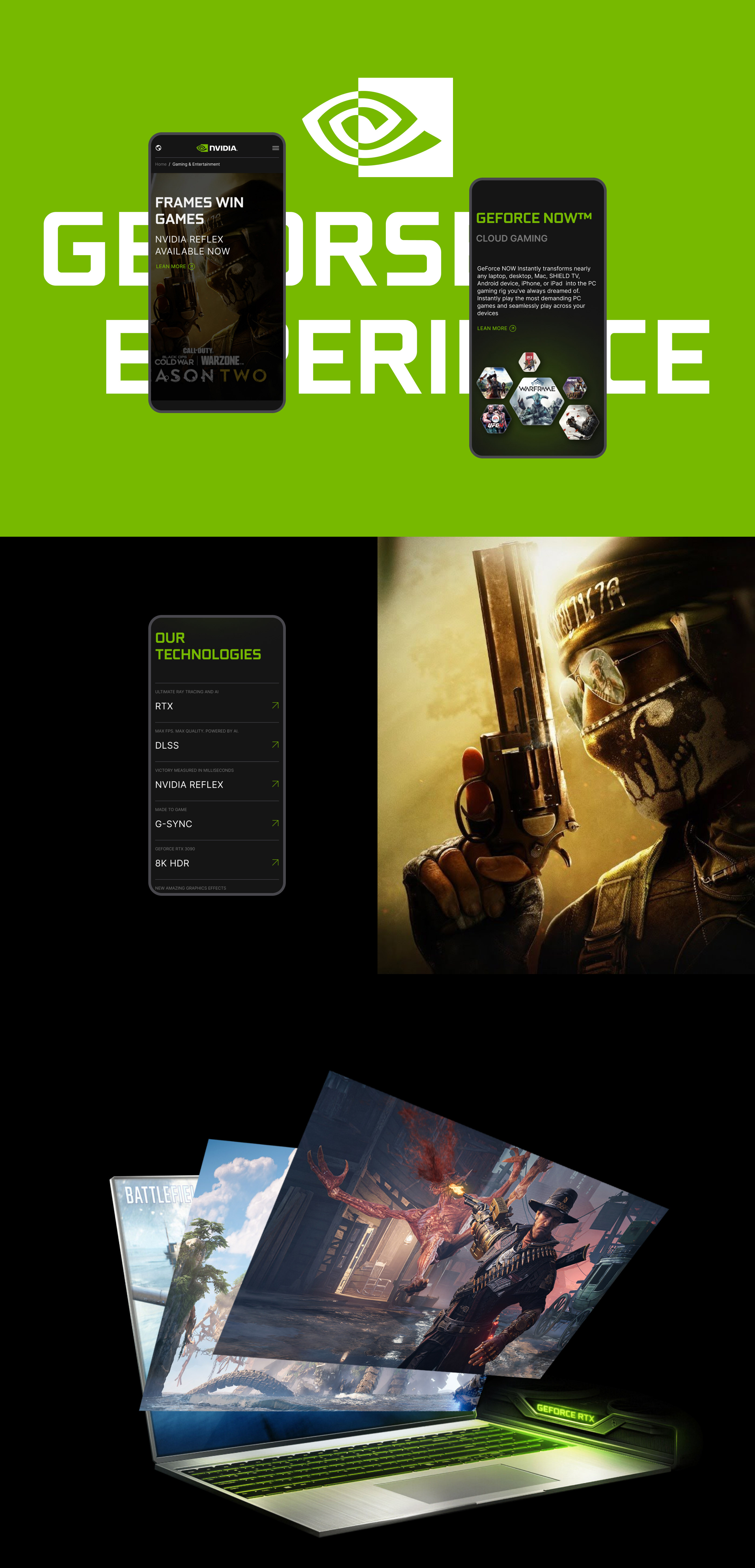 NVIDIA website redesign concept — Изображение №7 — Интерфейсы на Dprofile