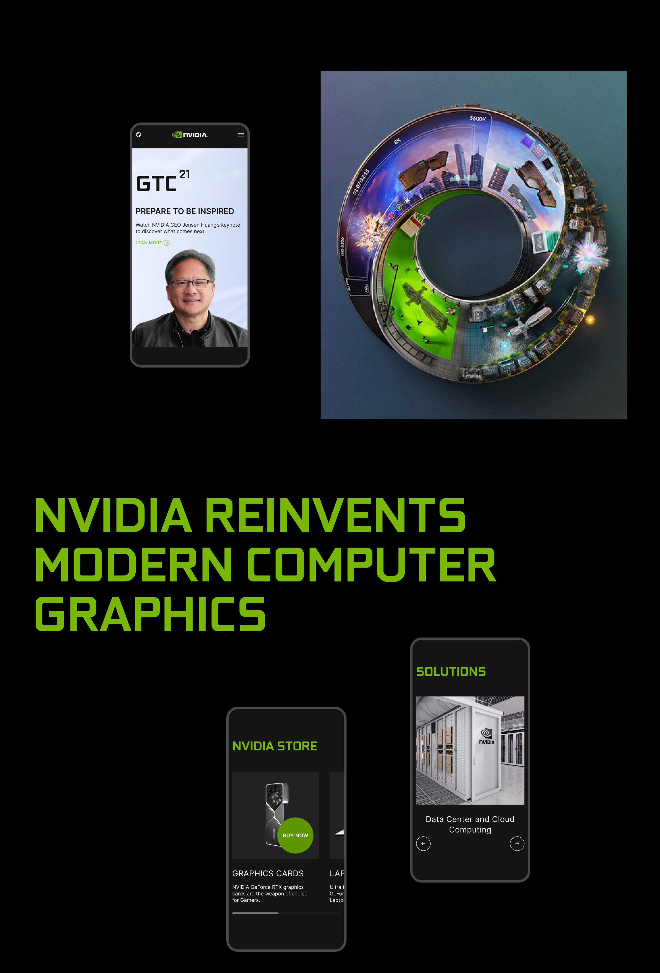NVIDIA website redesign concept — Изображение №4 — Интерфейсы на Dprofile