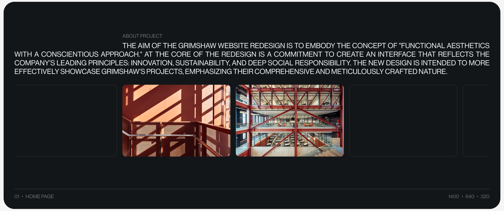 GRIMSHAW | ARCHITECTS AGENCY — Изображение №2 — Интерфейсы на Dprofile