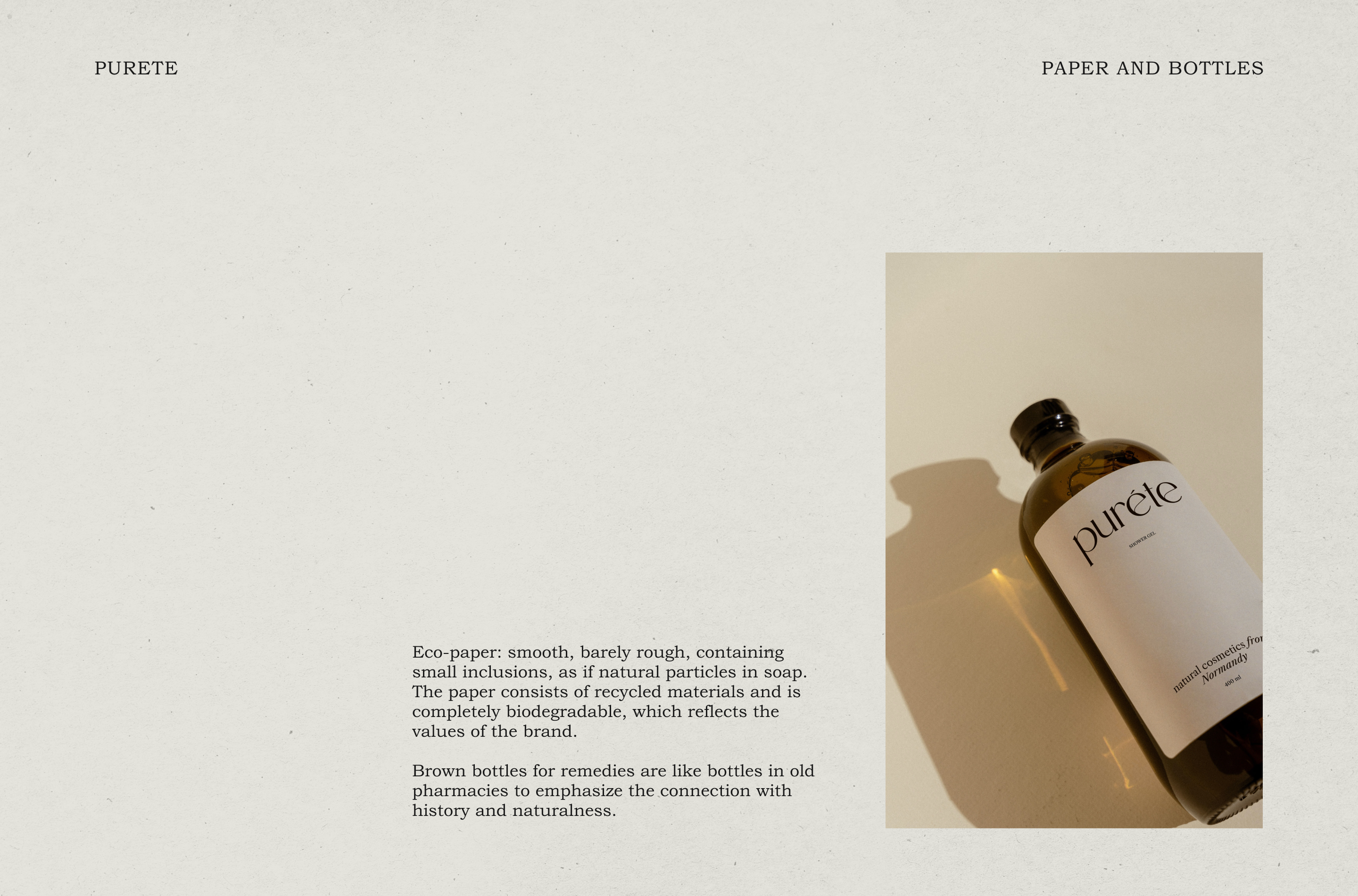 Brand identity | Purete | Natural cosmetics — Изображение №16 — Брендинг на Dprofile