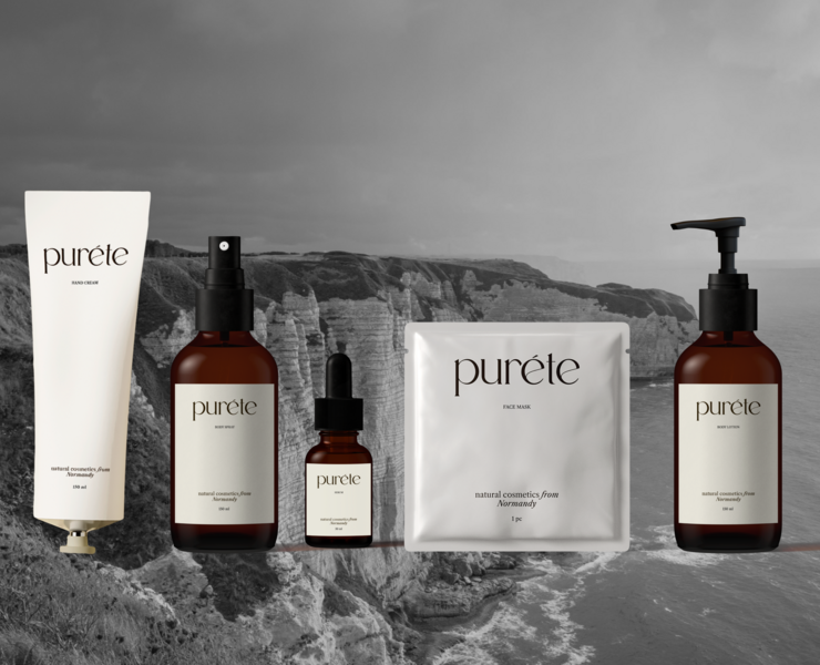 Brand identity | Purete | Natural cosmetics — Брендинг на Dprofile