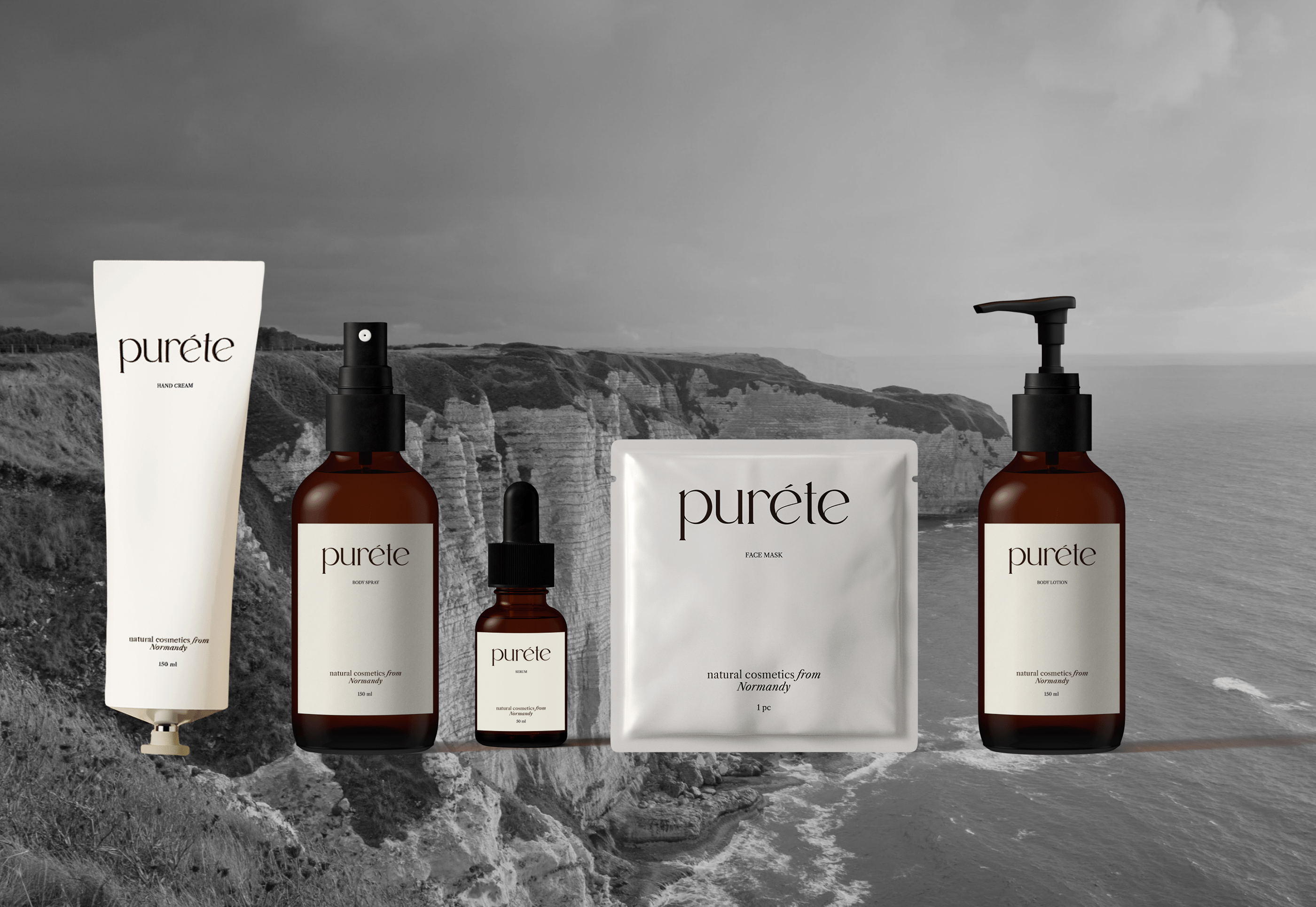 Brand identity | Purete | Natural cosmetics — Изображение №11 — Брендинг на Dprofile