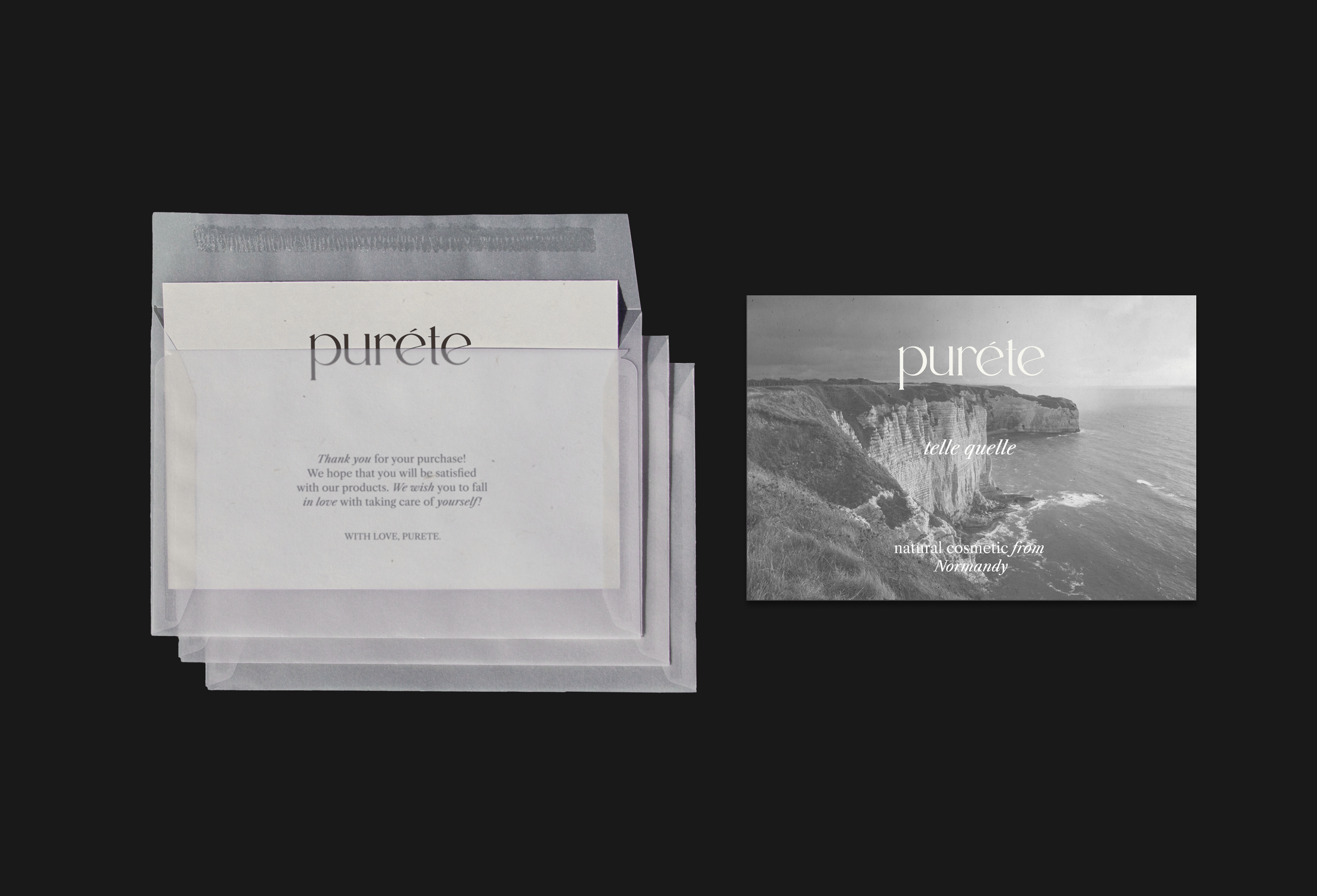 Brand identity | Purete | Natural cosmetics — Изображение №7 — Брендинг на Dprofile