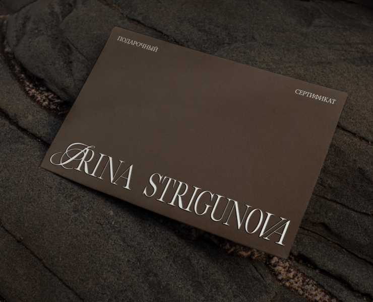 Brand identity | IRINA STRIGUNOVA | Stylist — Брендинг на Dprofile