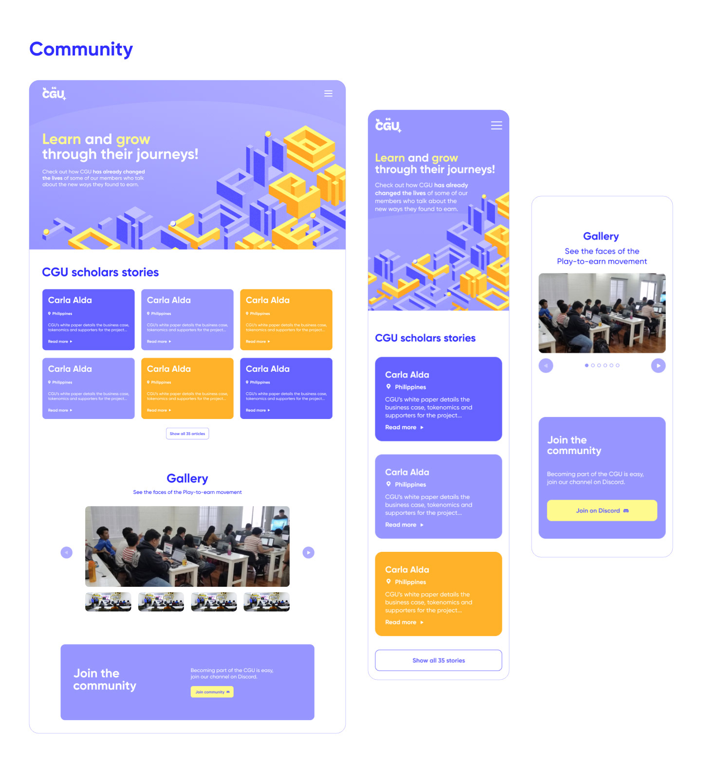 Crypto Gaming United (CGU) platform — Изображение №14 — Интерфейсы на Dprofile