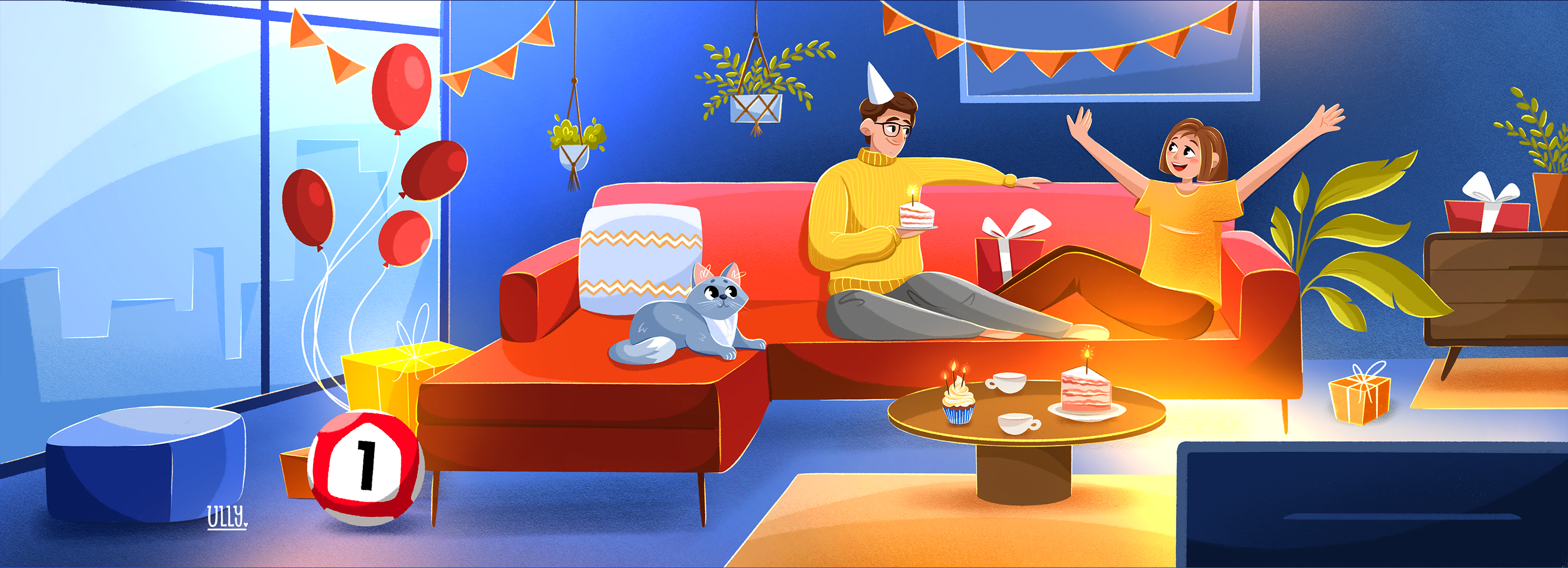 Квартира мечты. Иллюстрации для Жилищной лотереи Столото — Изображение №10 — Иллюстрация, Графика на Dprofile