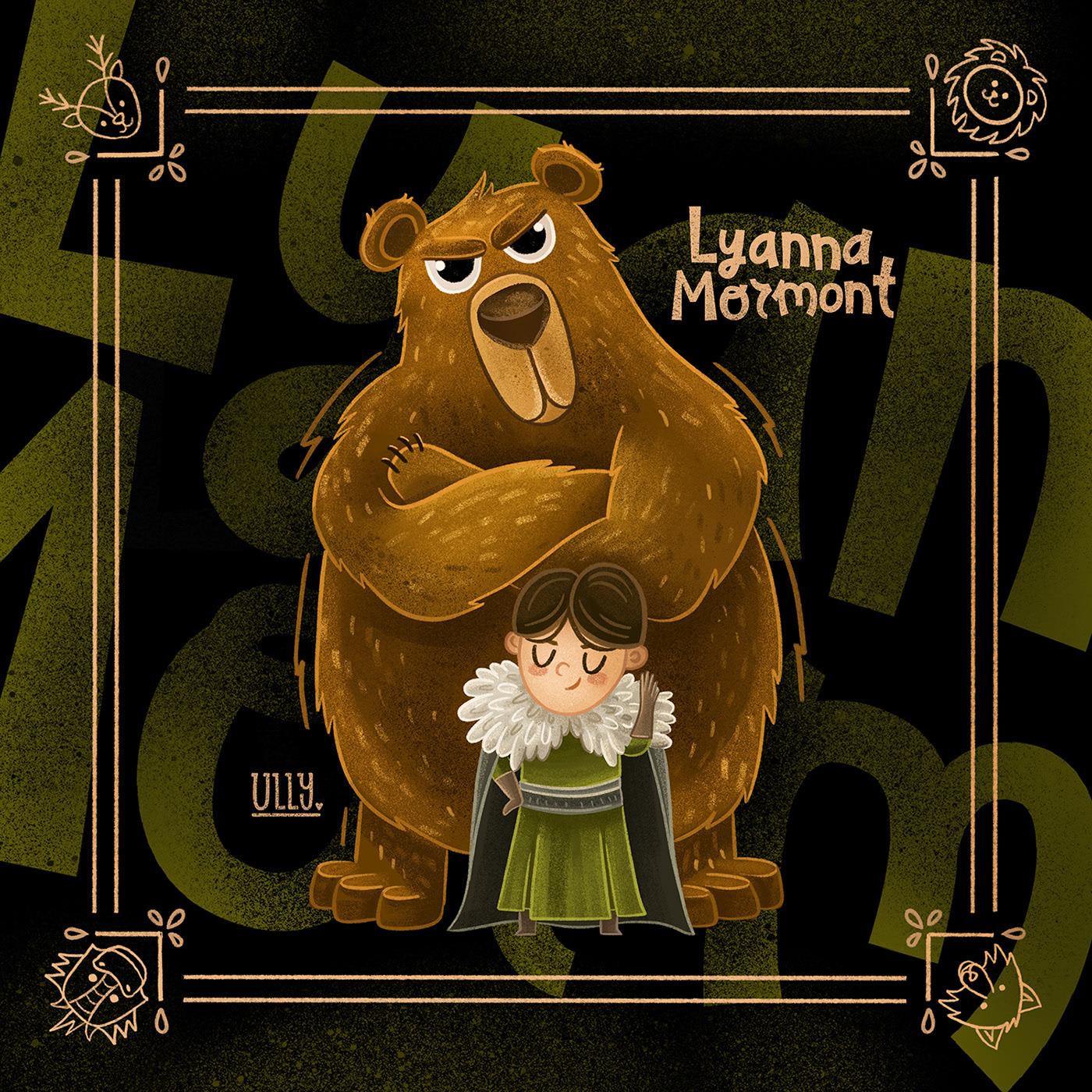 "Игра престолов". Иллюстрации персонажей. Фанарт — Изображение №11 — Иллюстрация на Dprofile