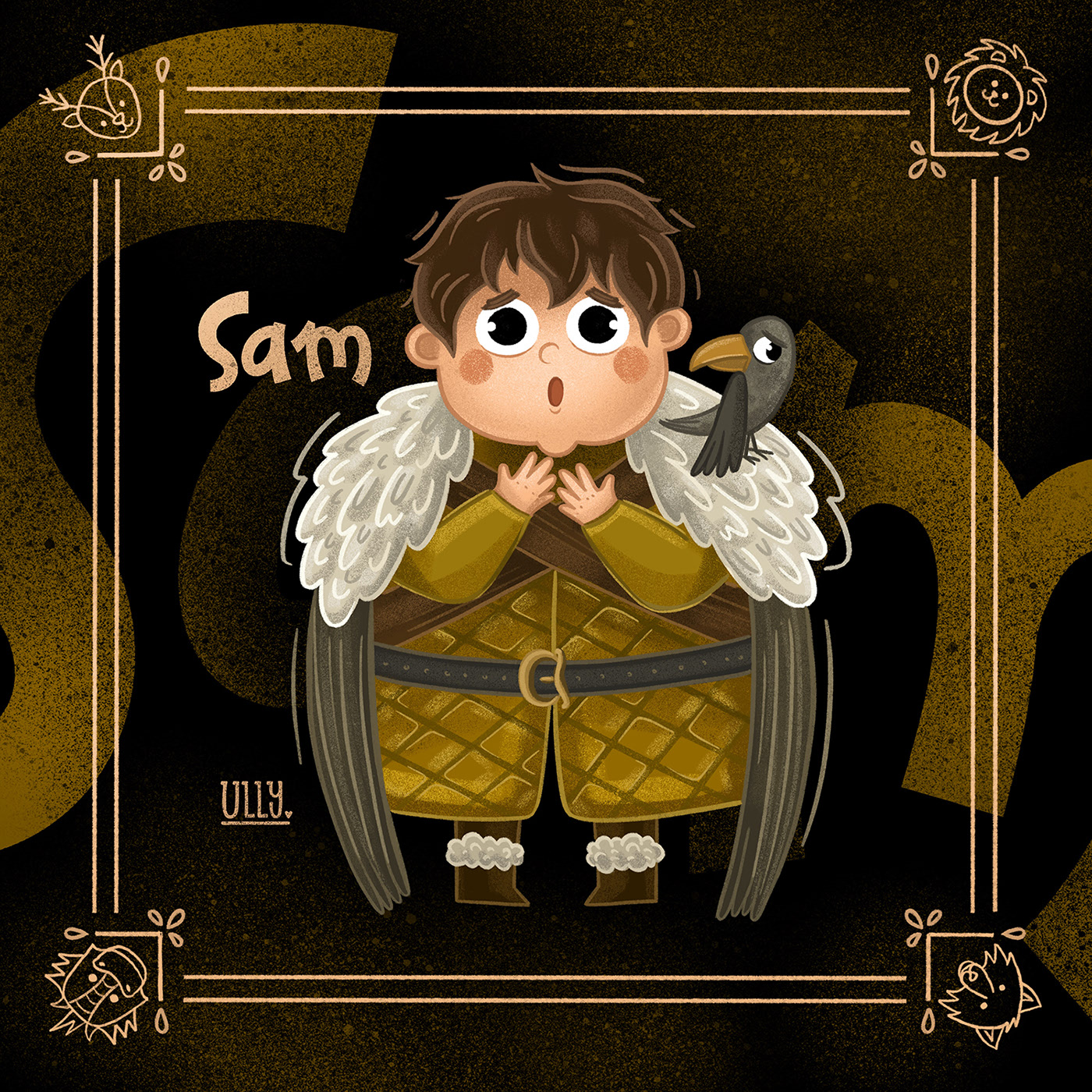 "Игра престолов". Иллюстрации персонажей. Фанарт — Изображение №10 — Иллюстрация на Dprofile