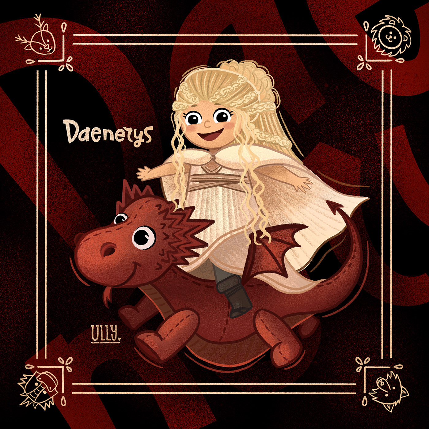 "Игра престолов". Иллюстрации персонажей. Фанарт — Изображение №3 — Иллюстрация на Dprofile