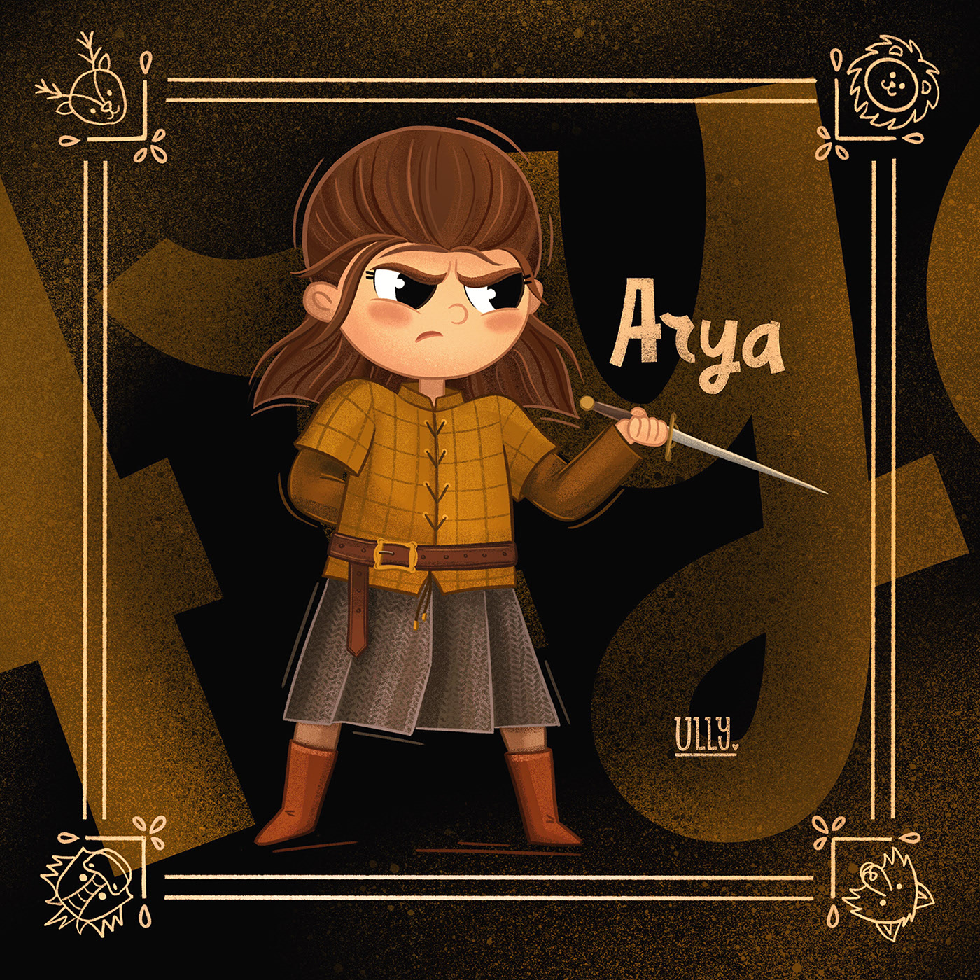 "Игра престолов". Иллюстрации персонажей. Фанарт — Изображение №6 — Иллюстрация на Dprofile