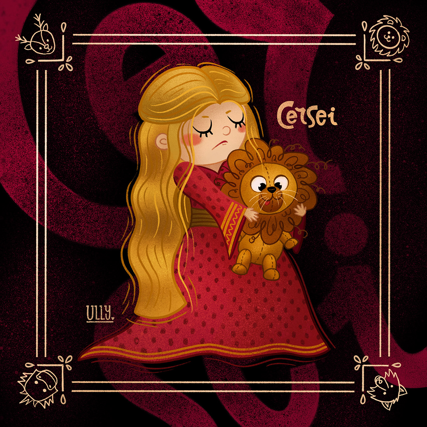 "Игра престолов". Иллюстрации персонажей. Фанарт — Изображение №5 — Иллюстрация на Dprofile