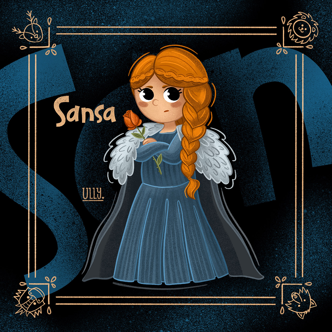 "Игра престолов". Иллюстрации персонажей. Фанарт — Изображение №7 — Иллюстрация на Dprofile