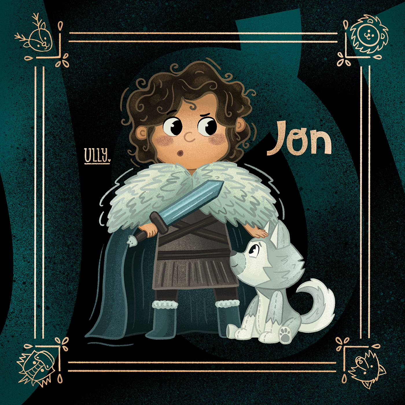 "Игра престолов". Иллюстрации персонажей. Фанарт — Изображение №2 — Иллюстрация на Dprofile