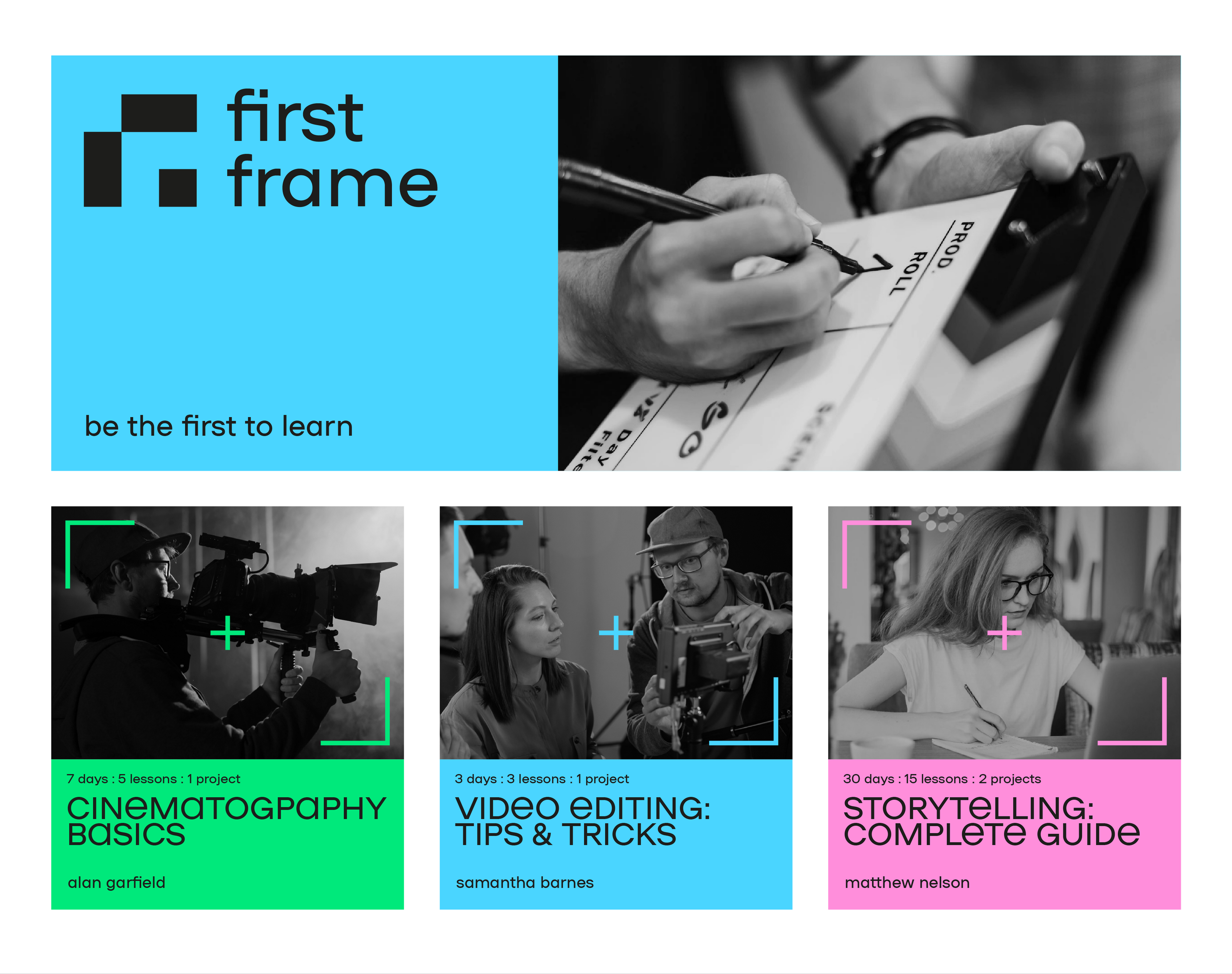 FIRST FRAME — Изображение №4 — Брендинг на Dprofile