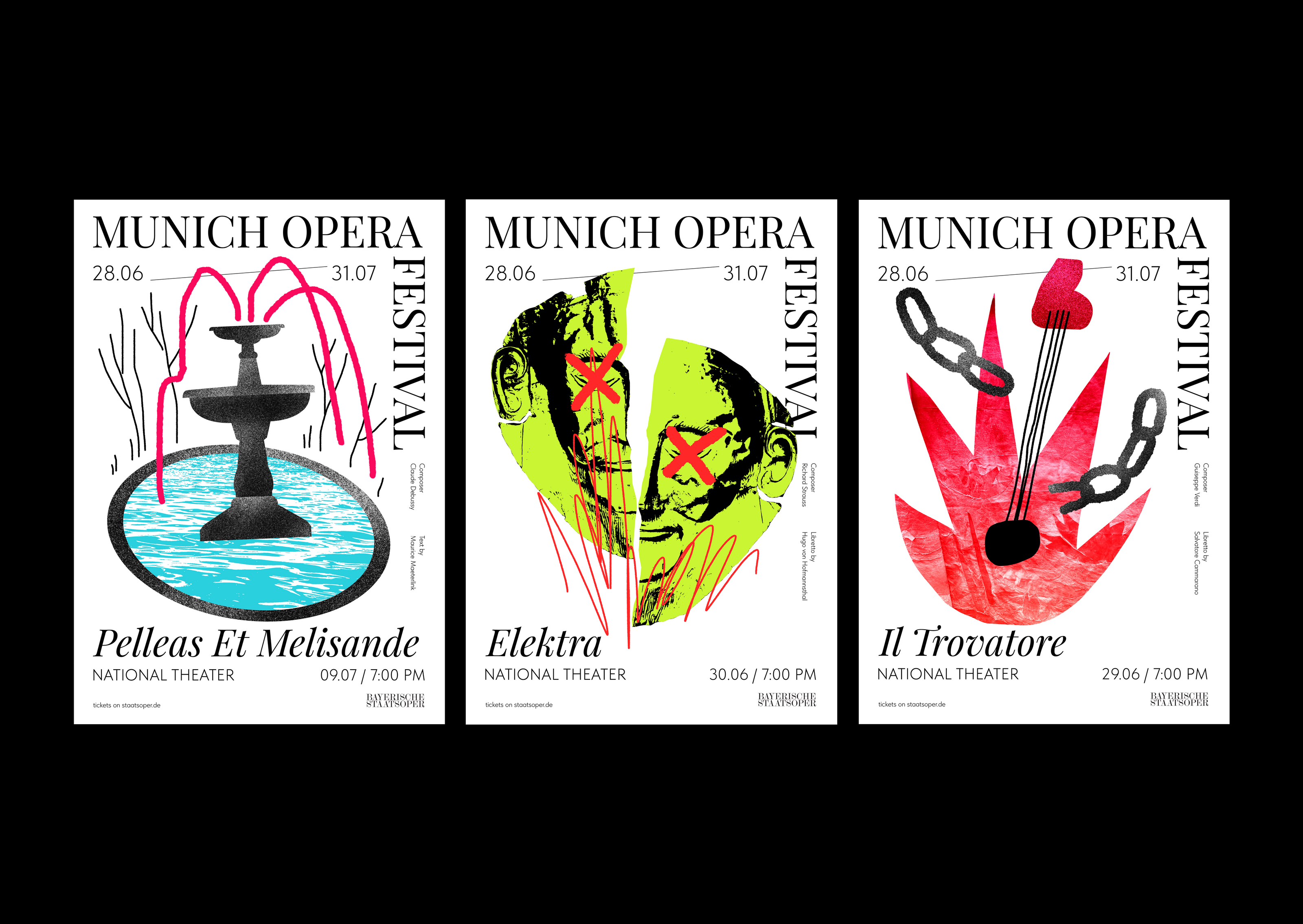 MUNICH OPERA FESTIVAL — Изображение №2 — Графика на Dprofile