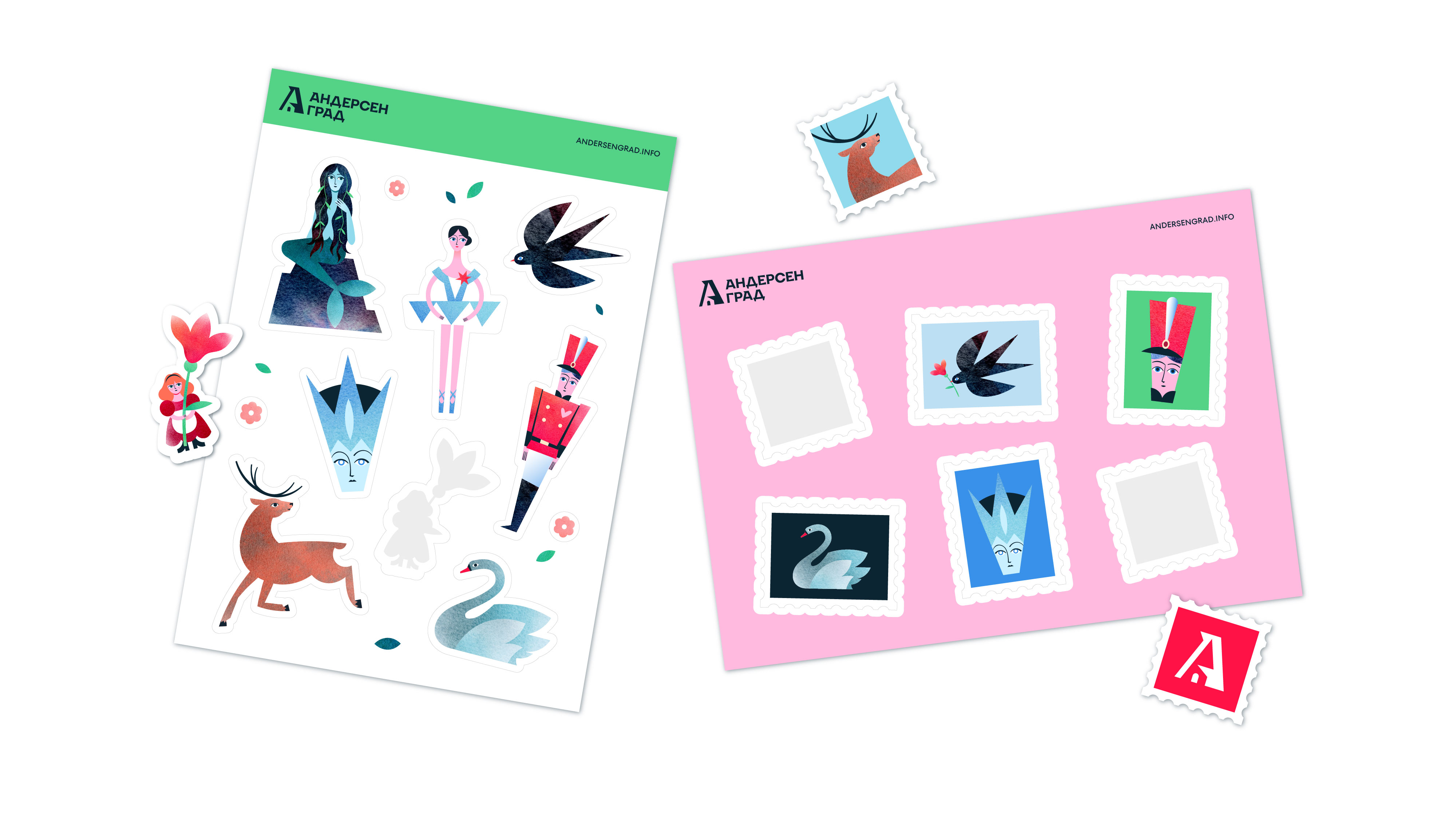 АНДЕРСЕНГРАД / фирменный стиль — Изображение №23 — Брендинг, Графика на Dprofile