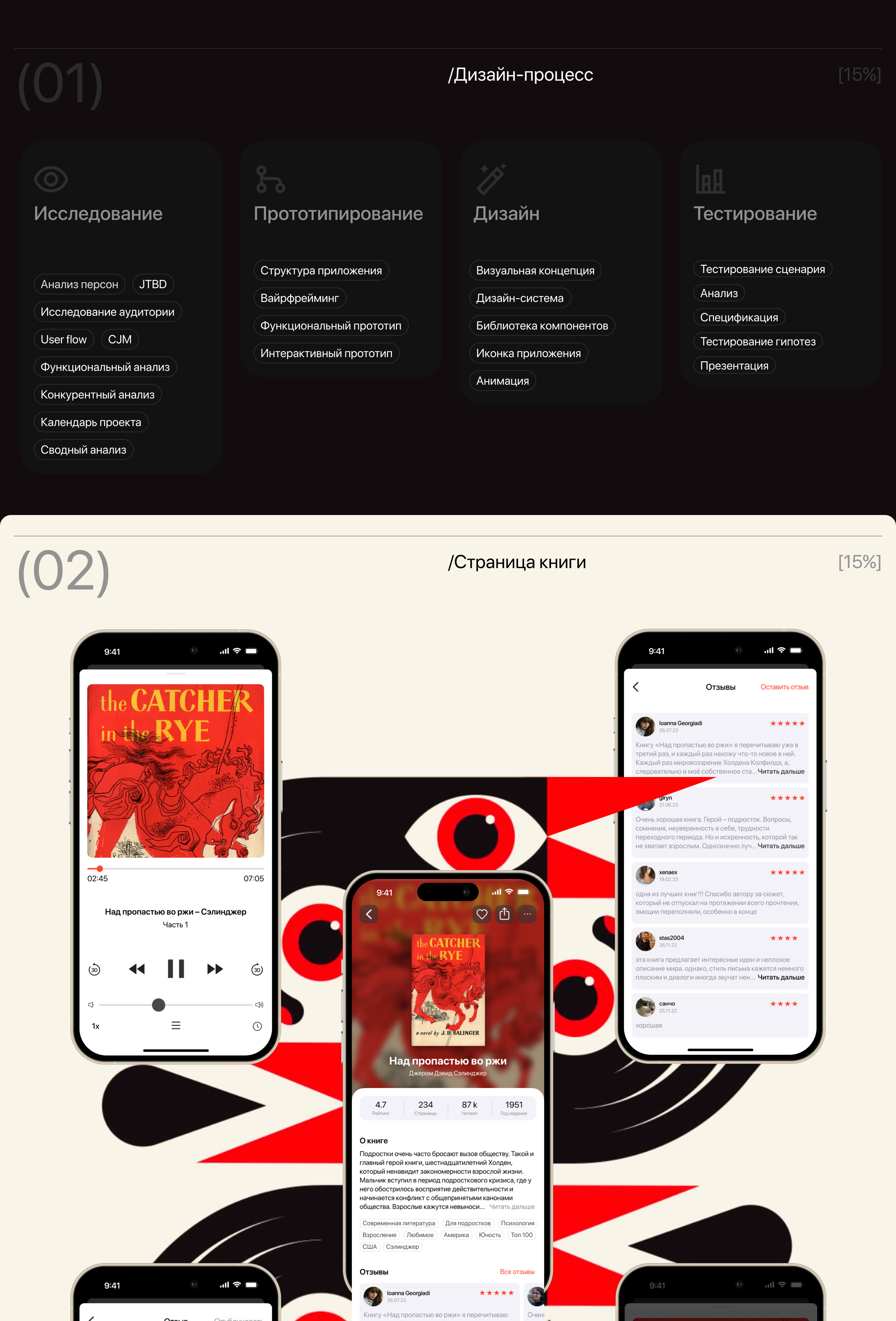 SONAR - mobile app / online books — Изображение №2 — Интерфейсы на Dprofile