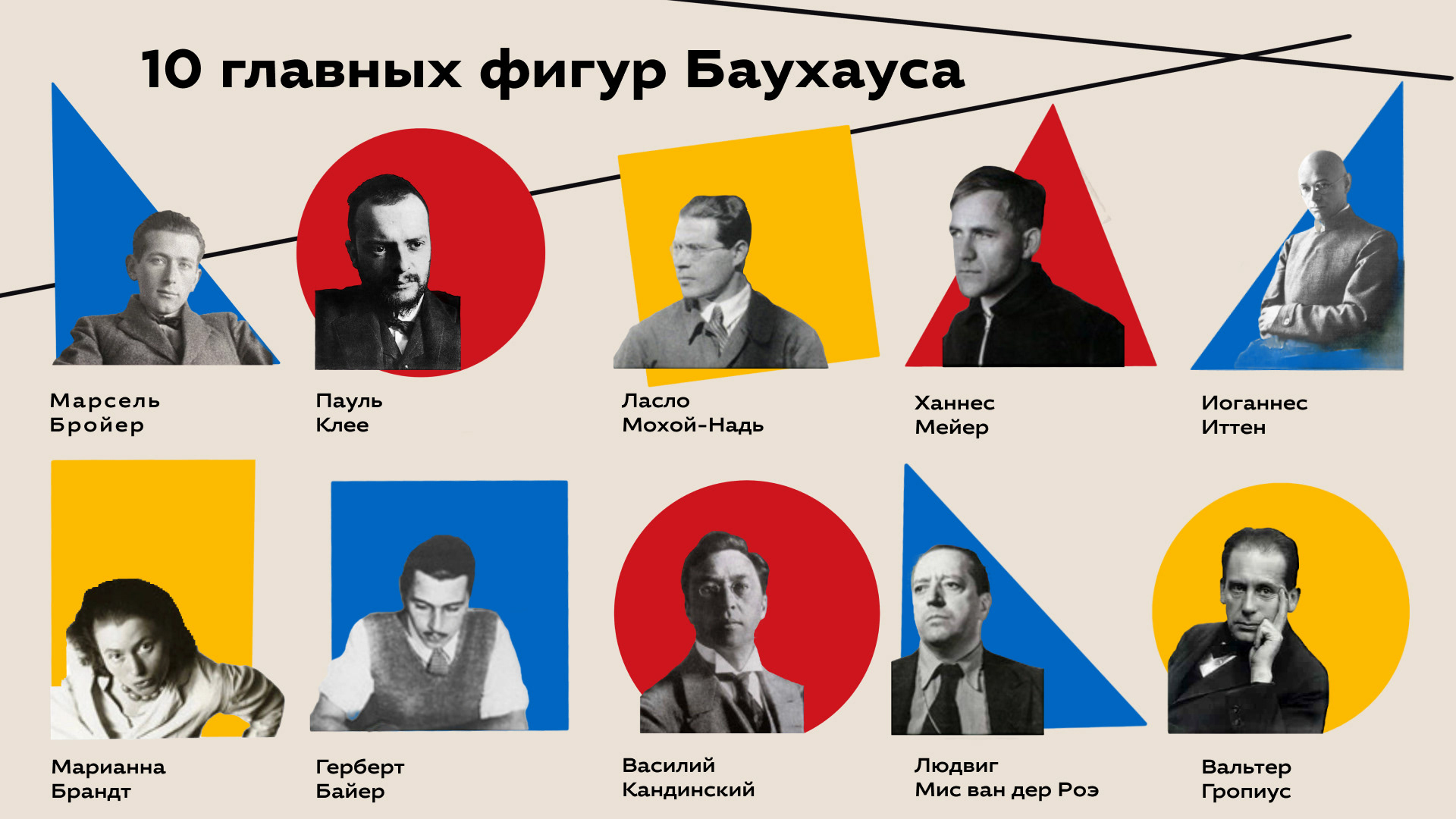 Презентация об истории Баухауса — Изображение №10 — Иллюстрация, Графика на Dprofile
