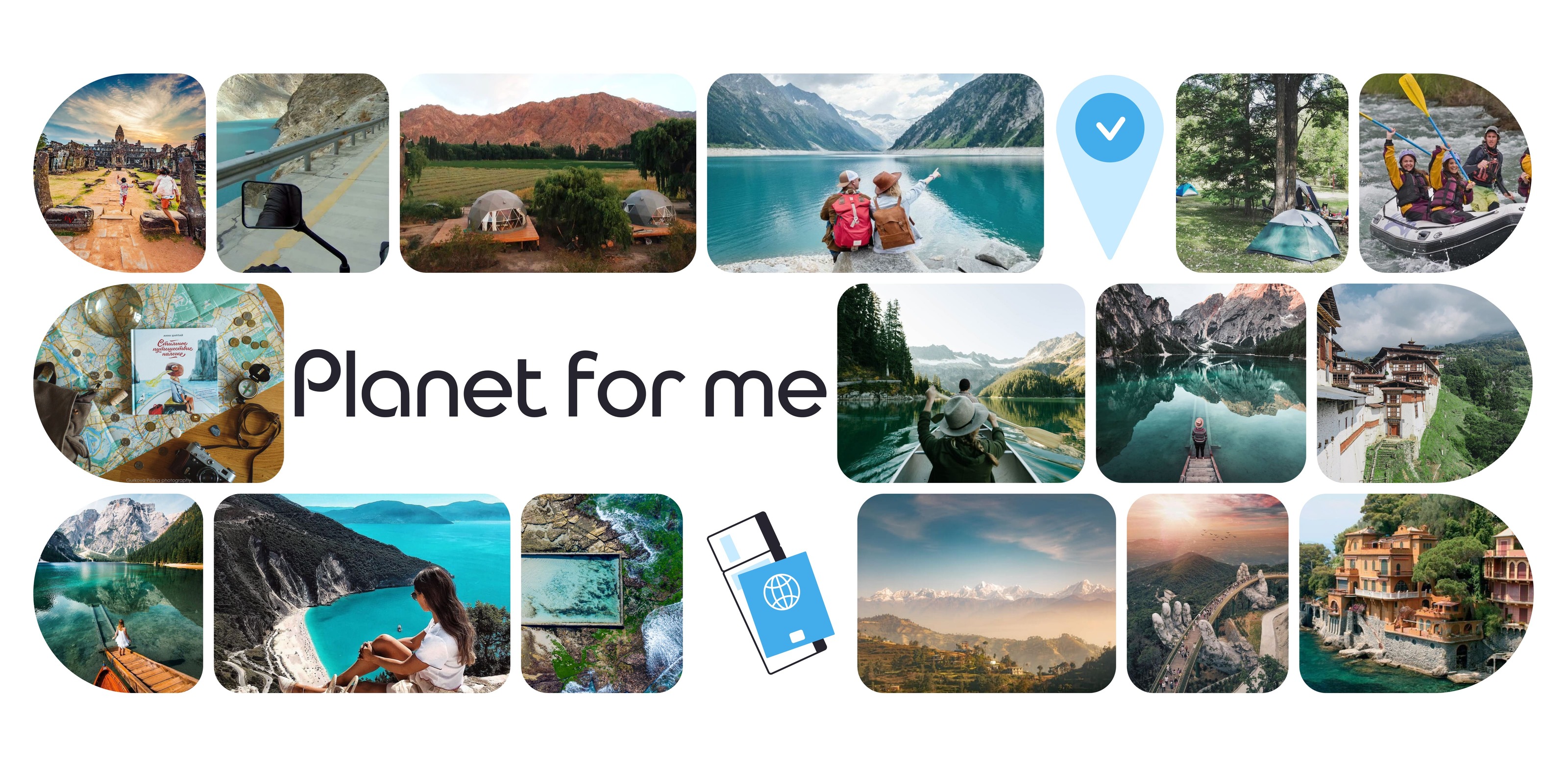 Planet for me App — социальная сеть для путешественников — Изображение №4 — Интерфейсы на Dprofile
