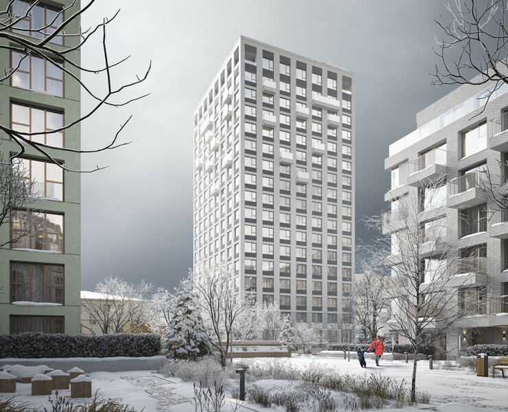 BRUSNiKA | Nikitina: High-Rise на Dprofile