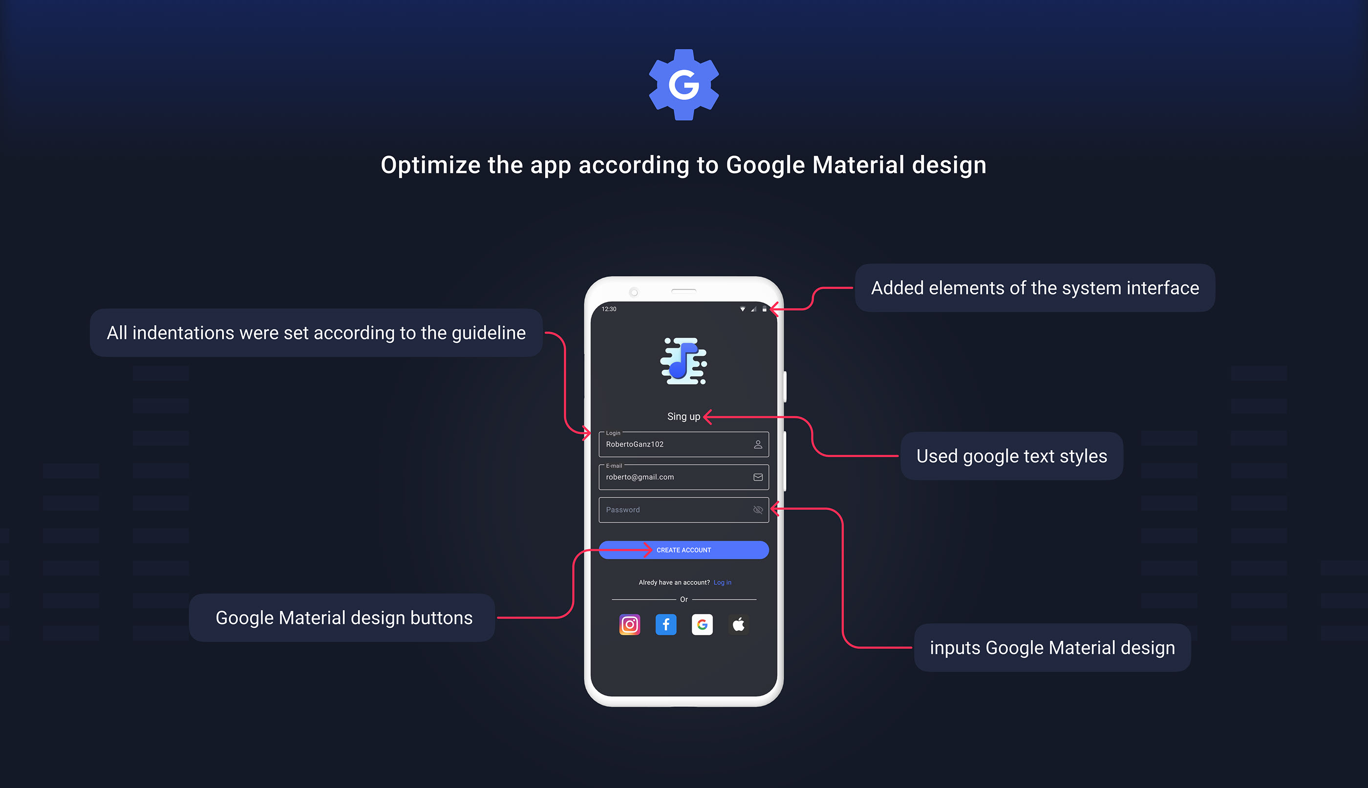 Quality Mobile App | UX/UI | Prototype — Изображение №5 — Интерфейсы на Dprofile