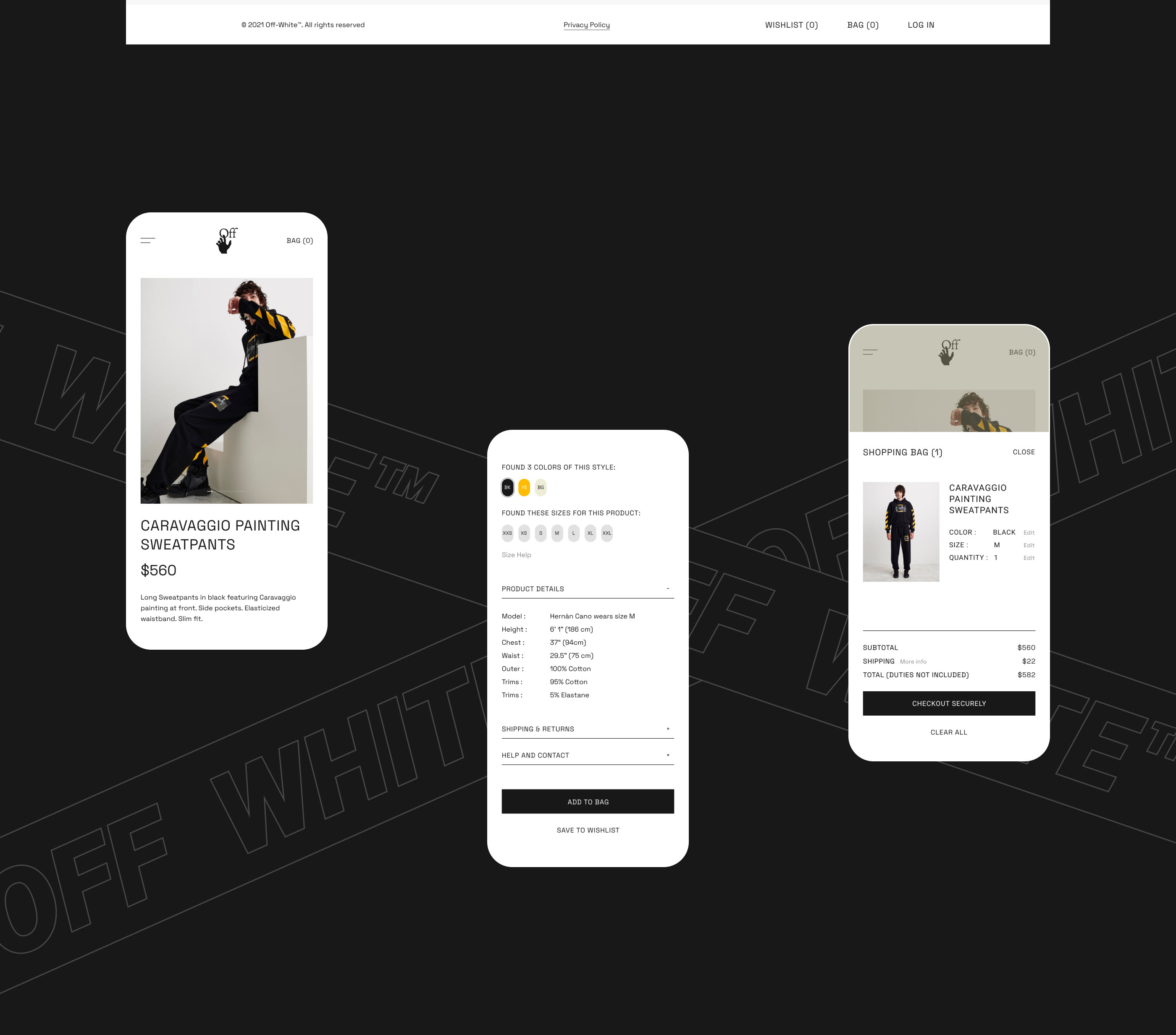 Off White E-Commerce Website — Изображение №30 — Интерфейсы на Dprofile