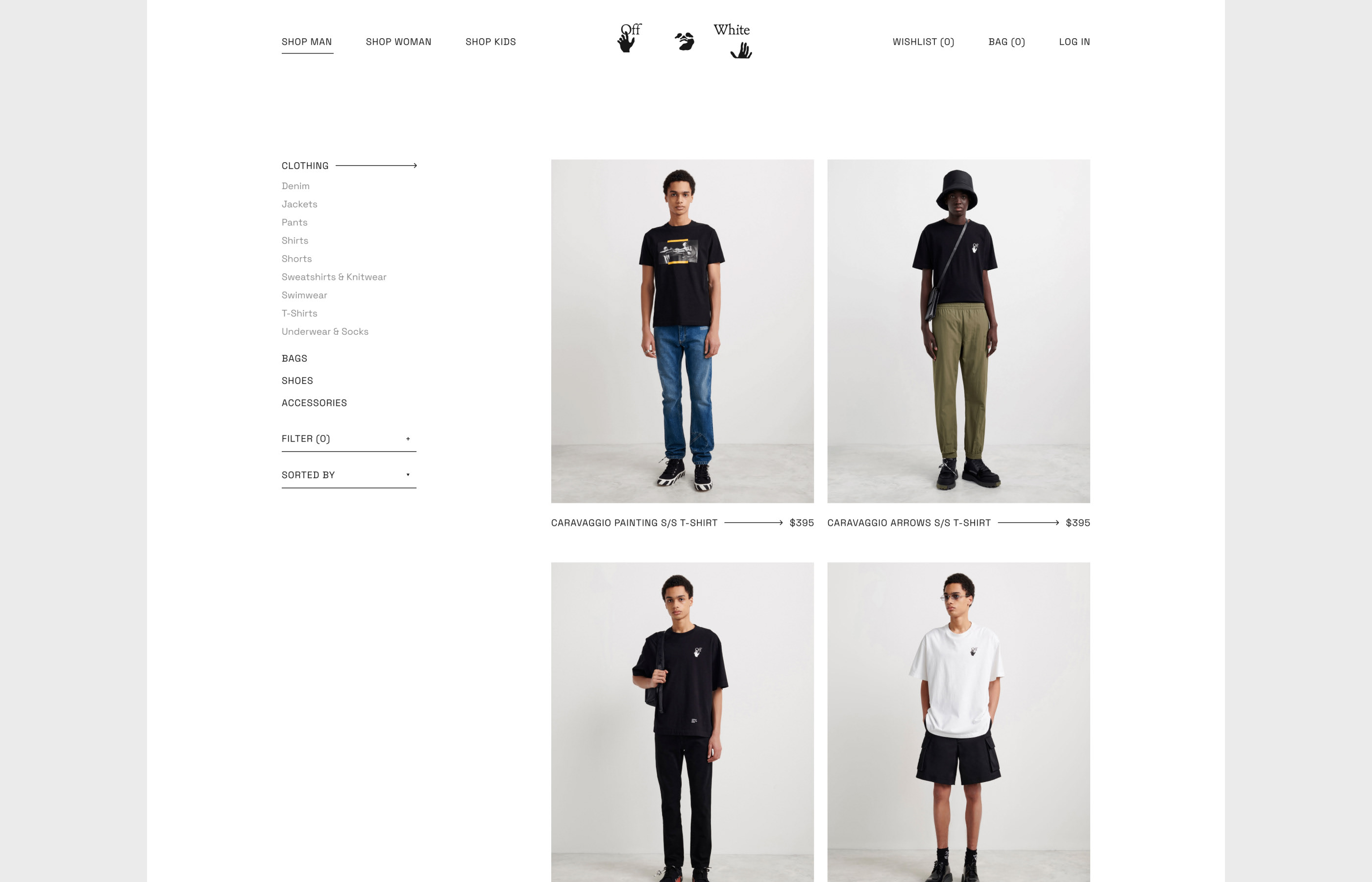 Off White E-Commerce Website — Изображение №14 — Интерфейсы на Dprofile