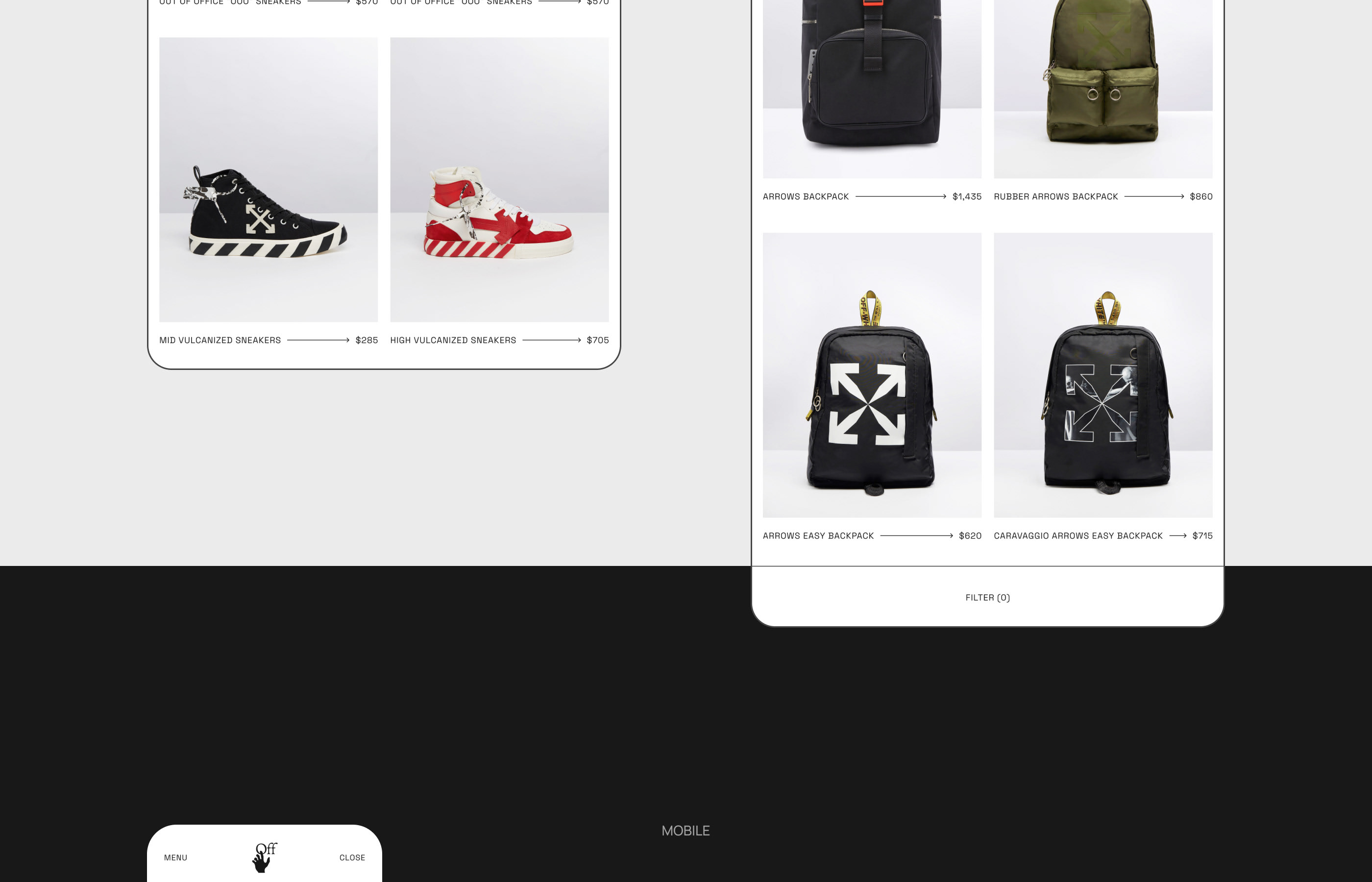 Off White E-Commerce Website — Изображение №22 — Интерфейсы на Dprofile