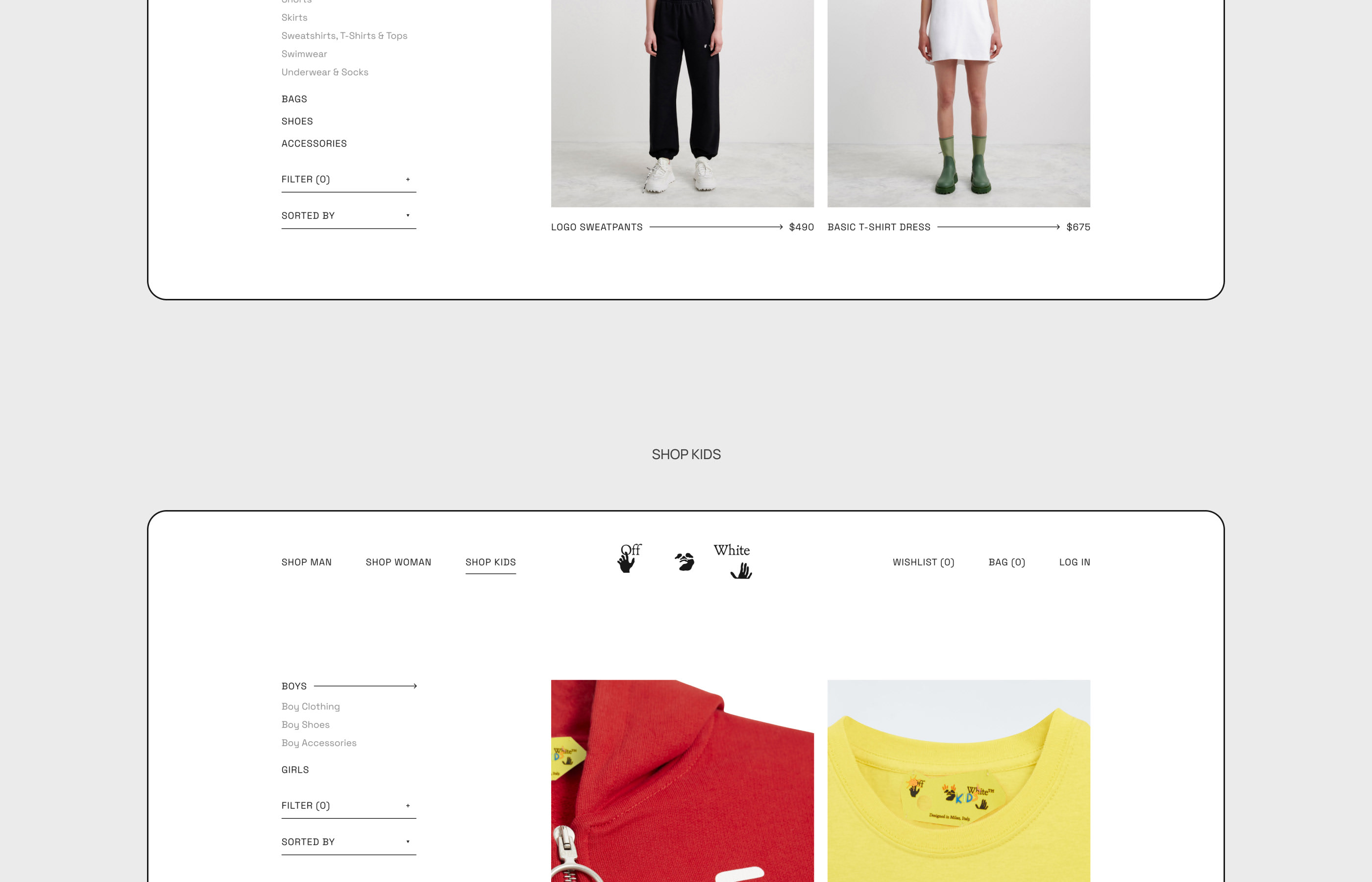 Off White E-Commerce Website — Изображение №20 — Интерфейсы на Dprofile