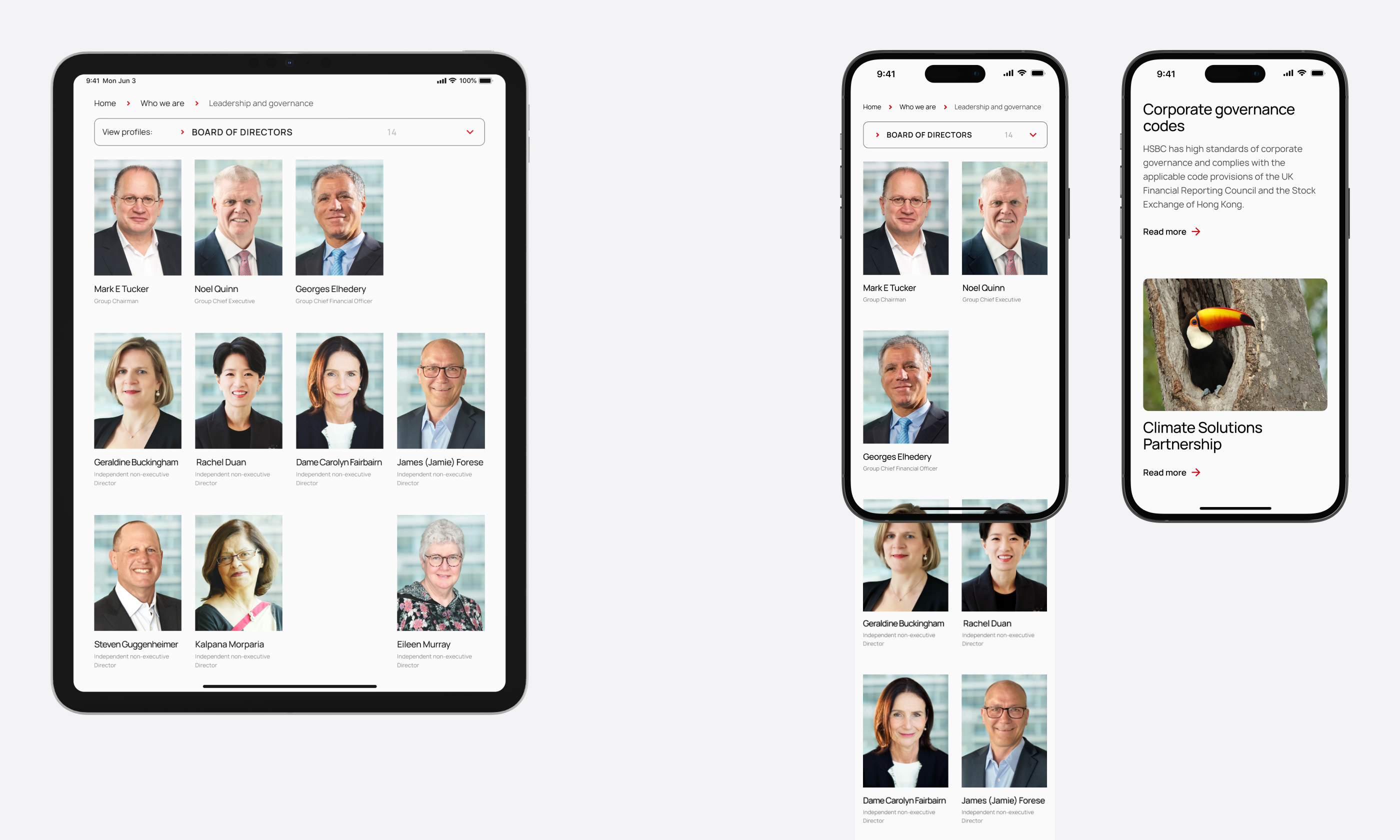 HSBC Group Corporate Website — Изображение №7 — Интерфейсы на Dprofile