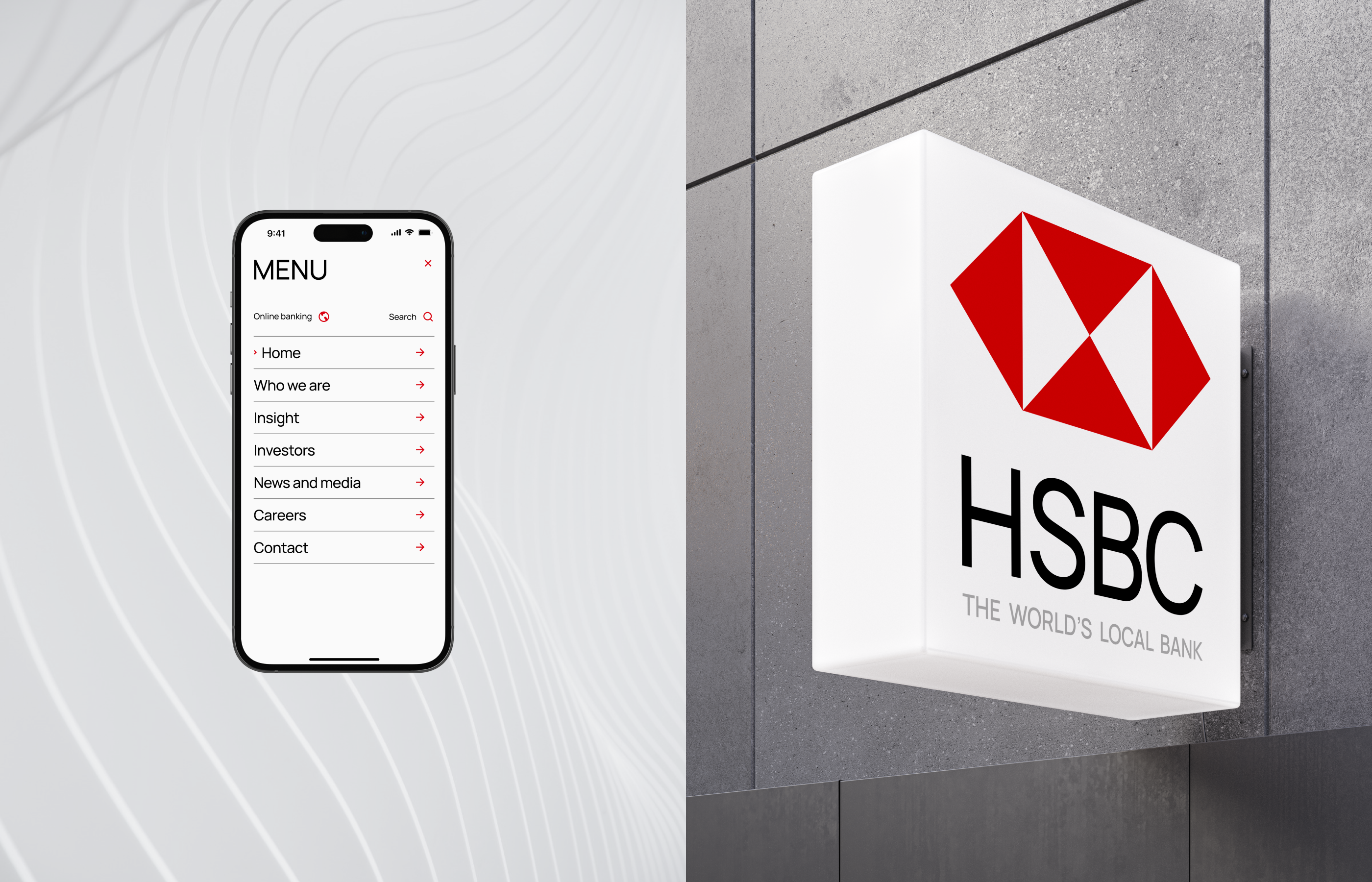 HSBC Group Corporate Website — Изображение №4 — Интерфейсы на Dprofile