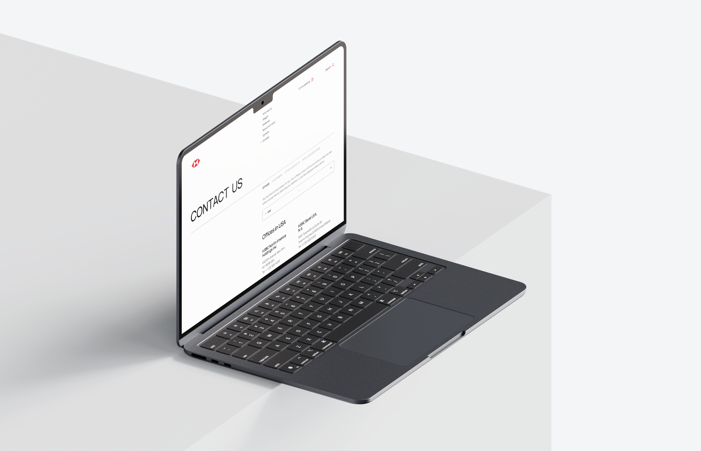 HSBC Group Corporate Website — Изображение №23 — Интерфейсы на Dprofile