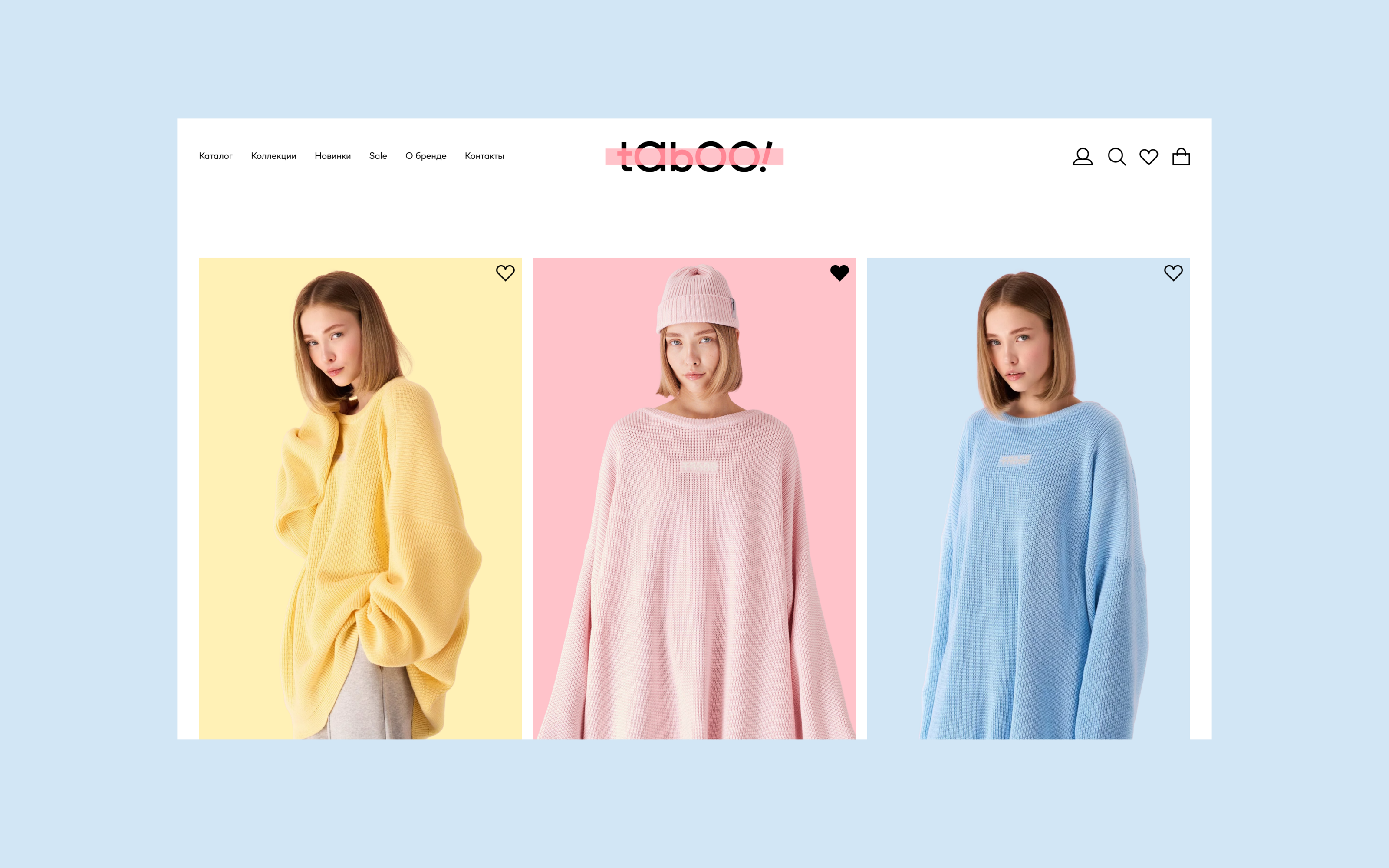 Taboo — Лайфстайл-бренд одежды — Изображение №8 — Брендинг на Dprofile