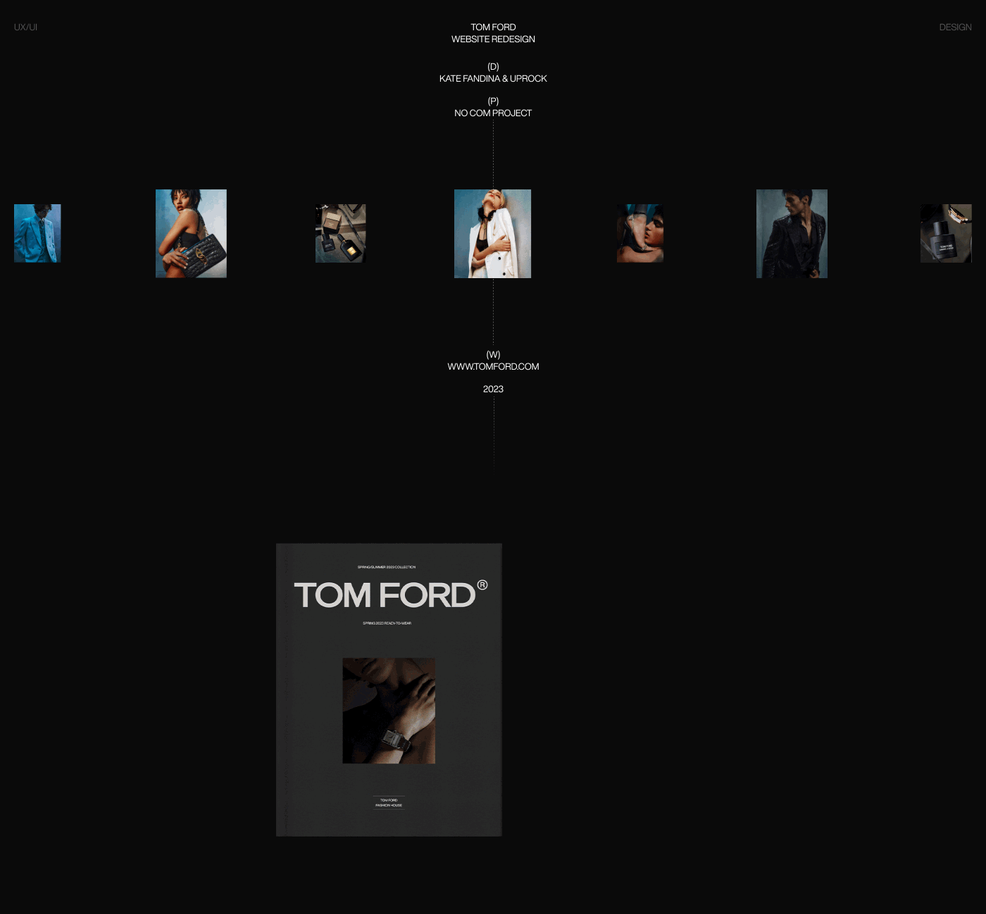 TOM FORD | E-commerce — Изображение №1 — Интерфейсы, Графика на Dprofile
