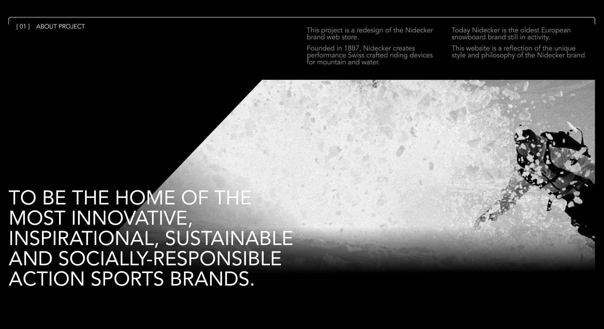 Nidecker | E-commerce redesign — Изображение №2 — Интерфейсы на Dprofile