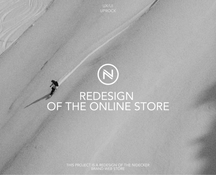 Nidecker | E-commerce redesign — Интерфейсы на Dprofile