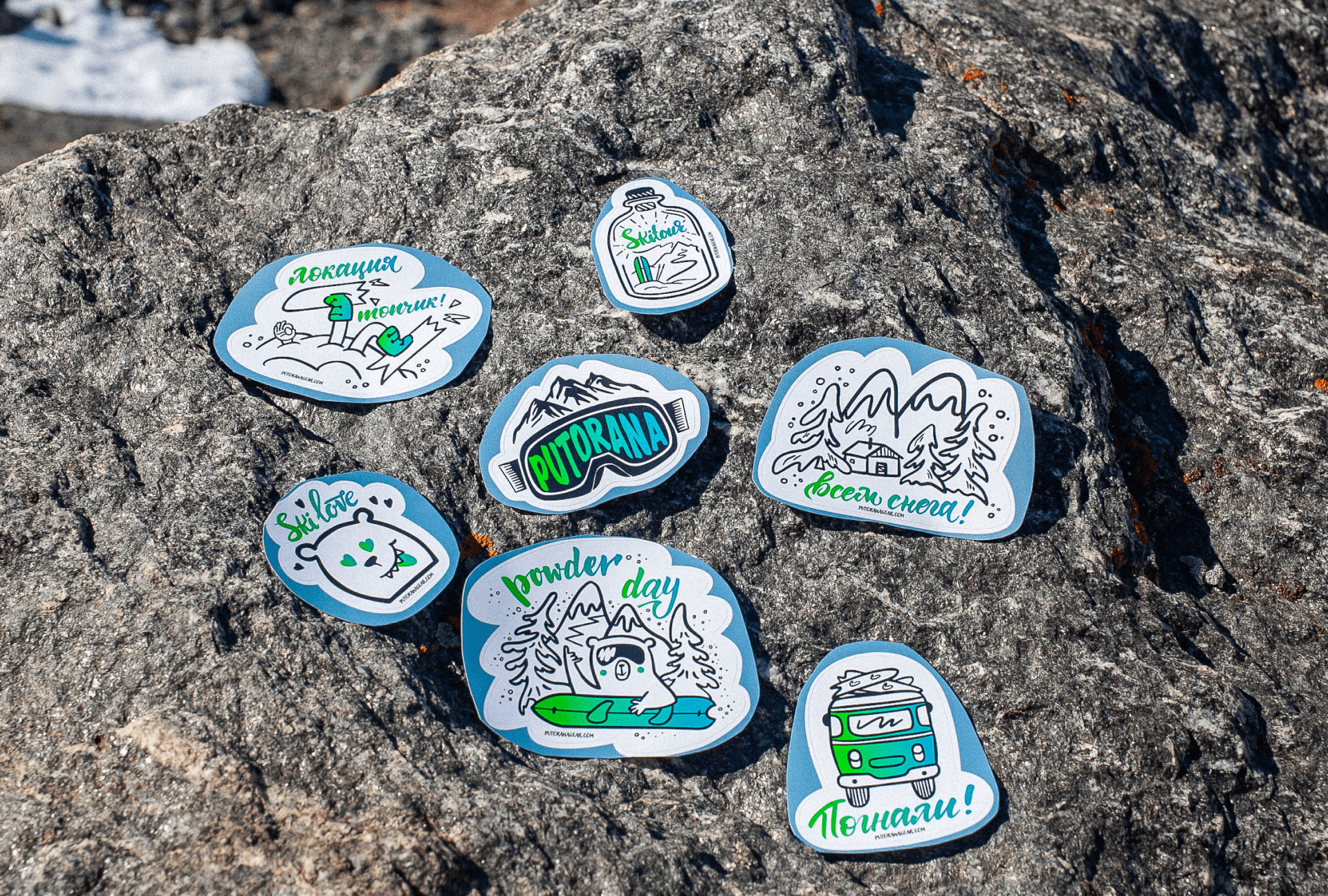 Stickerpack for PUTORANA brand — Изображение №7 — Брендинг, Иллюстрация на Dprofile