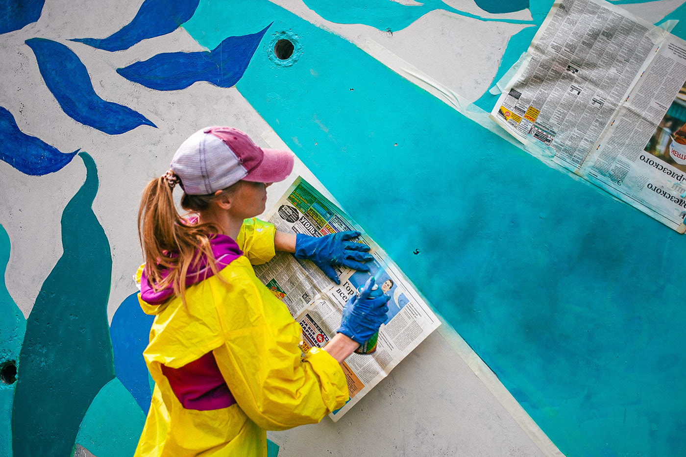 Street mural in Altay — Изображение №7 — Иллюстрация, Графика на Dprofile