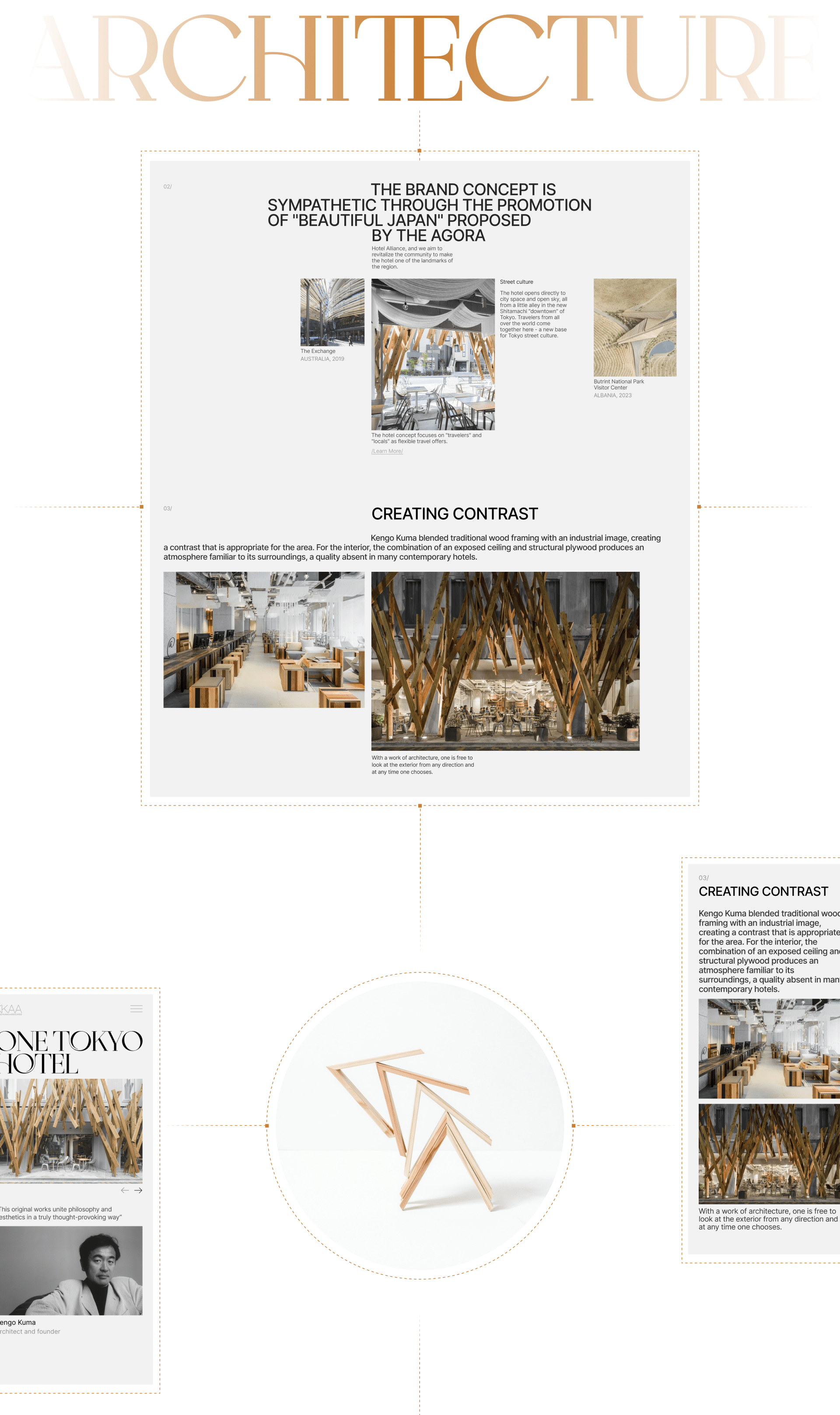 Kengo Kuma and Associates | Сorporate website redesign — Изображение №9 — Интерфейсы на Dprofile