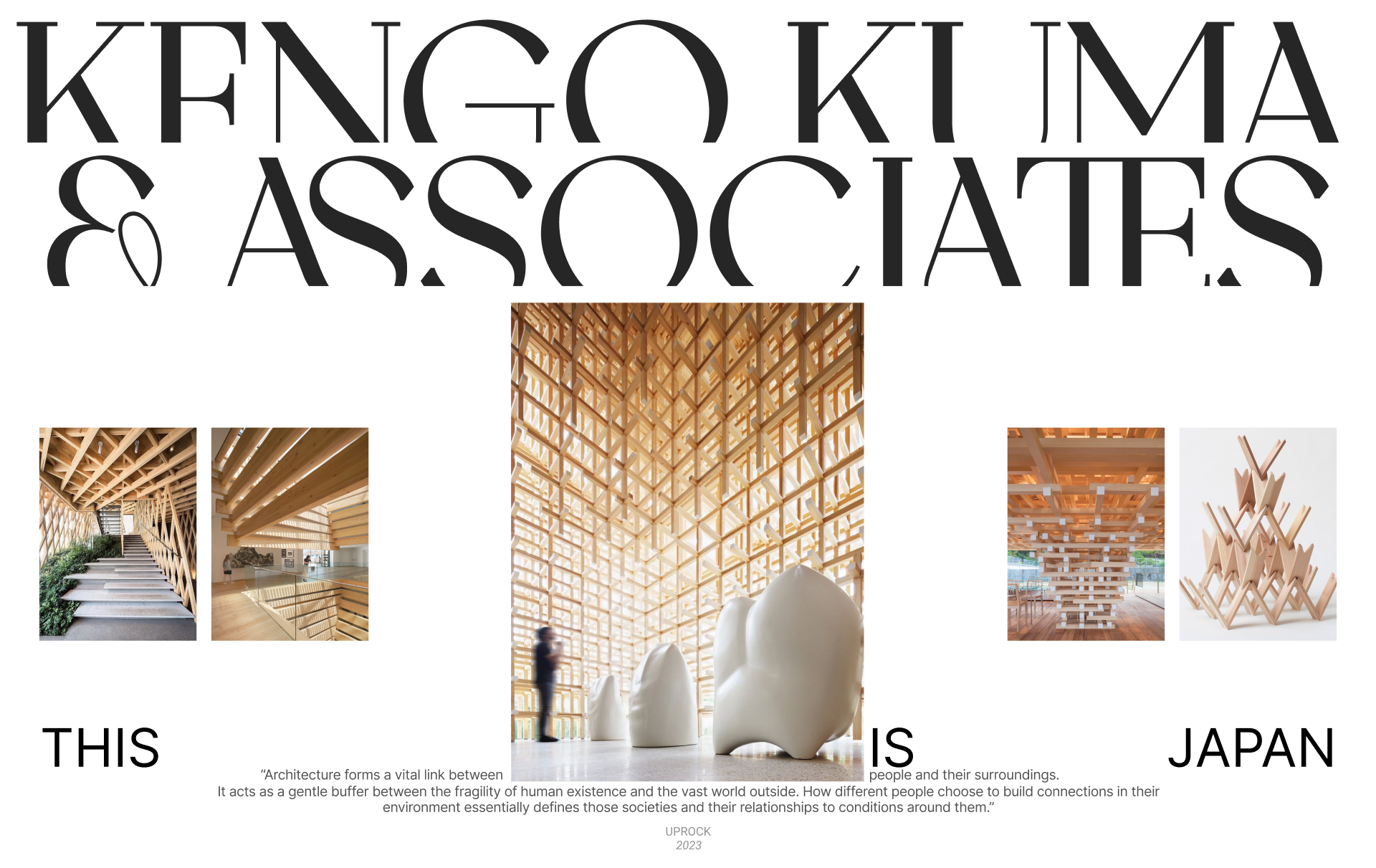 Kengo Kuma and Associates | Сorporate website redesign — Изображение №1 — Интерфейсы на Dprofile