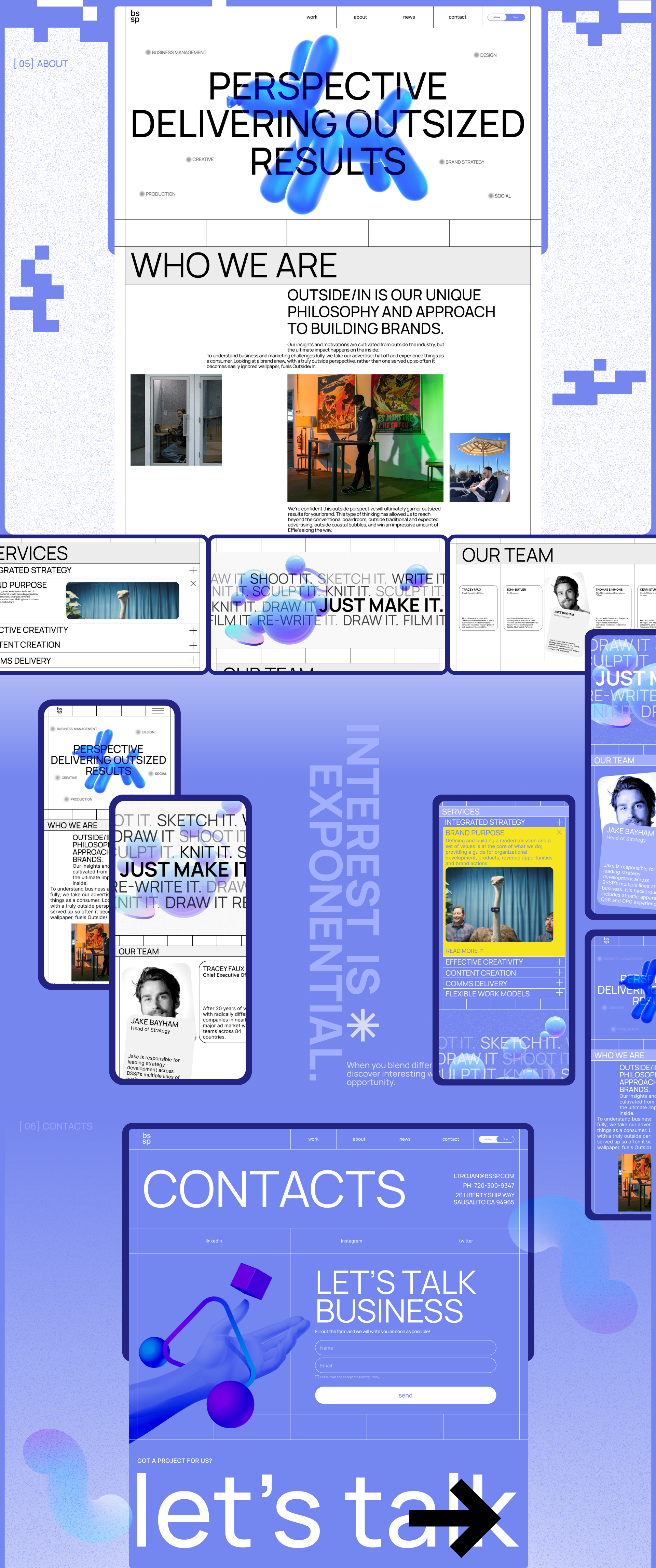 Butler, Shine, Stern and Partners Agency — Изображение №9 — Интерфейсы, Брендинг на Dprofile