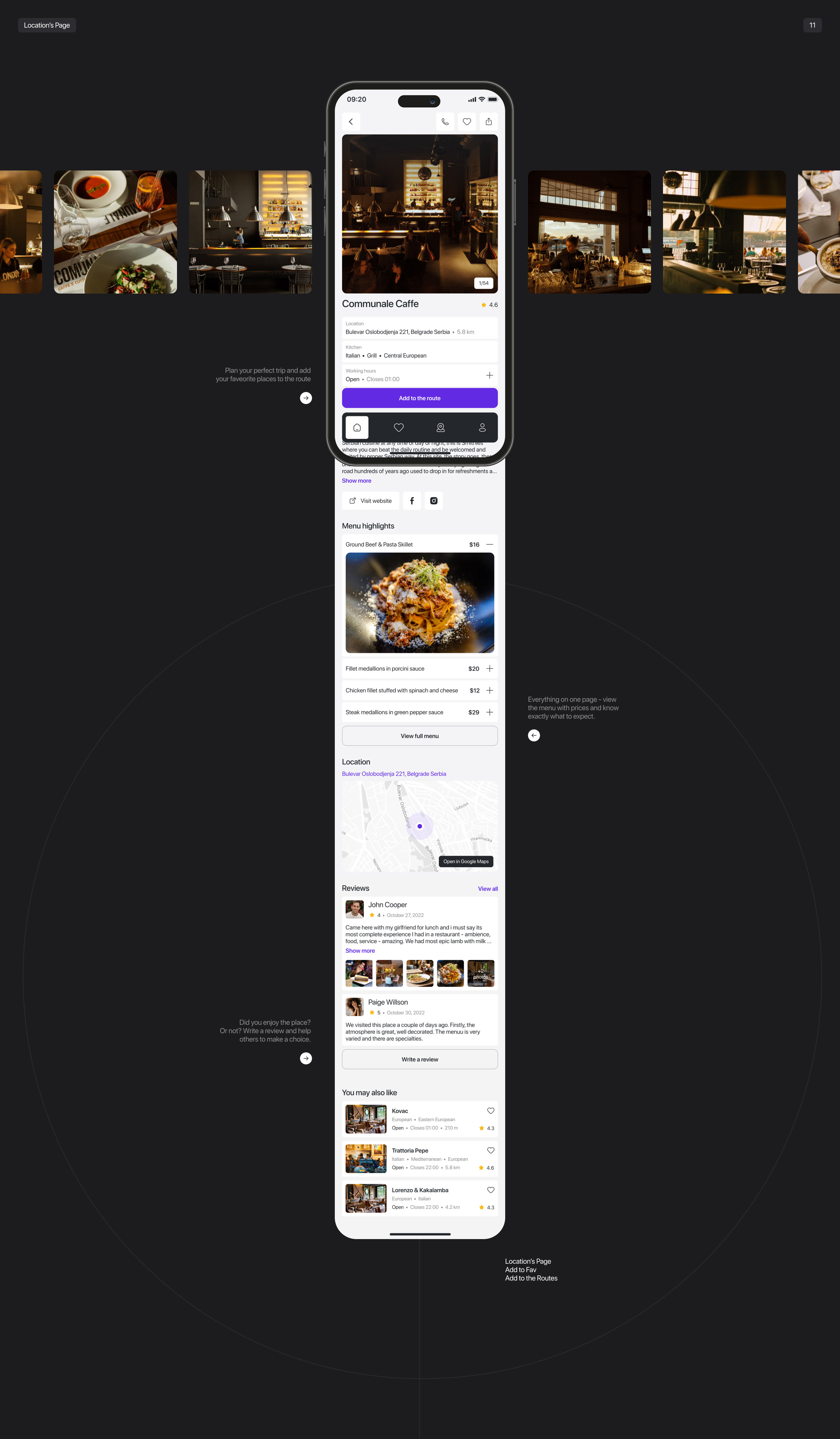 Xplore | Location Mobile App — Изображение №17 — Интерфейсы на Dprofile