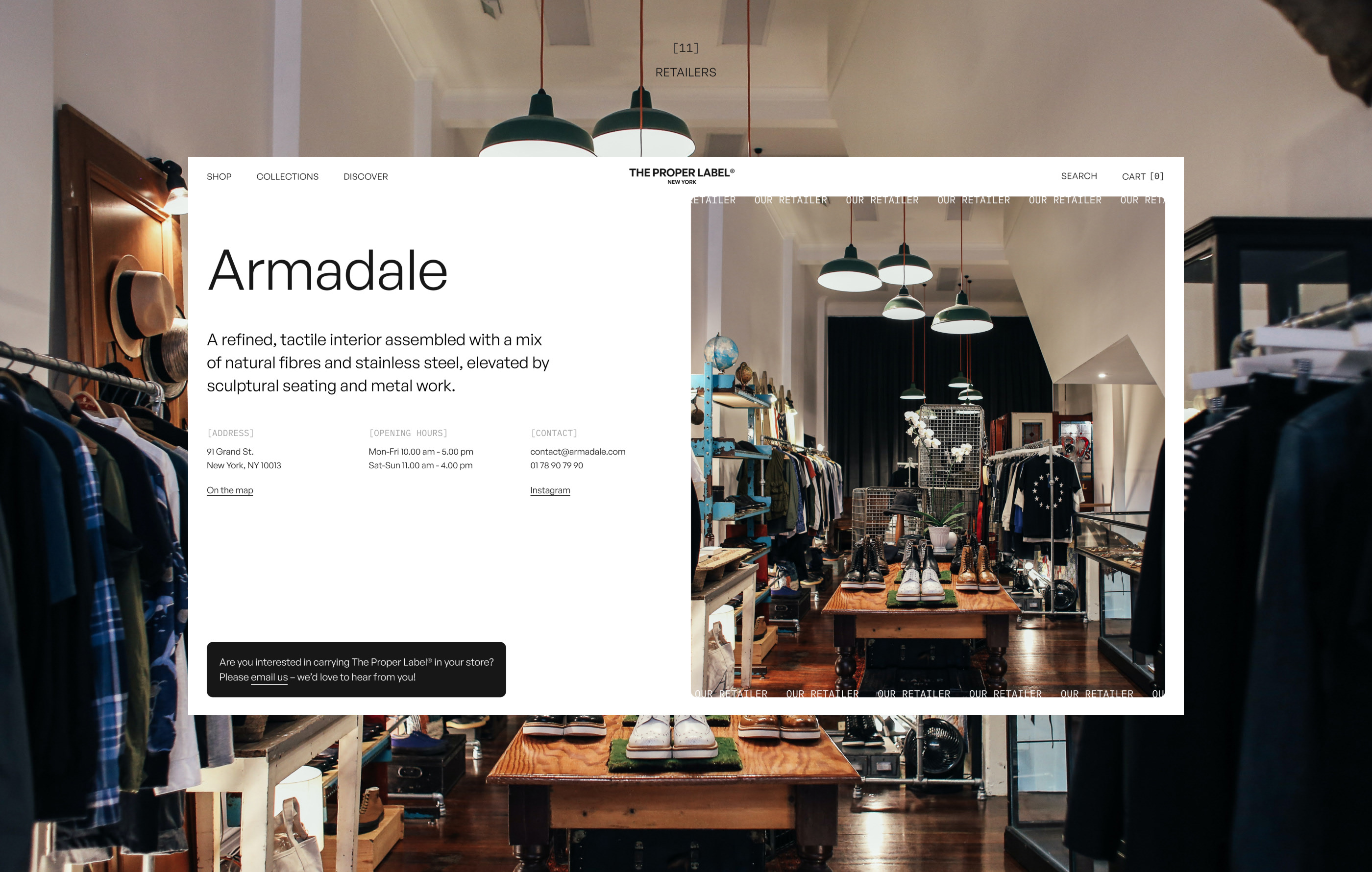 The Proper Label® | E-commerce — Изображение №17 — Интерфейсы, Анимация на Dprofile