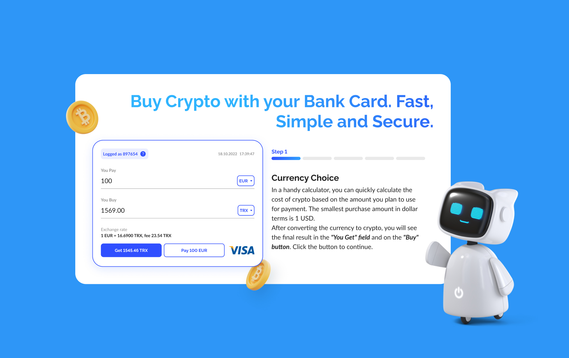 UI/UX Design | Crypto Wallet GloboPay — Изображение №4 — Интерфейсы на Dprofile