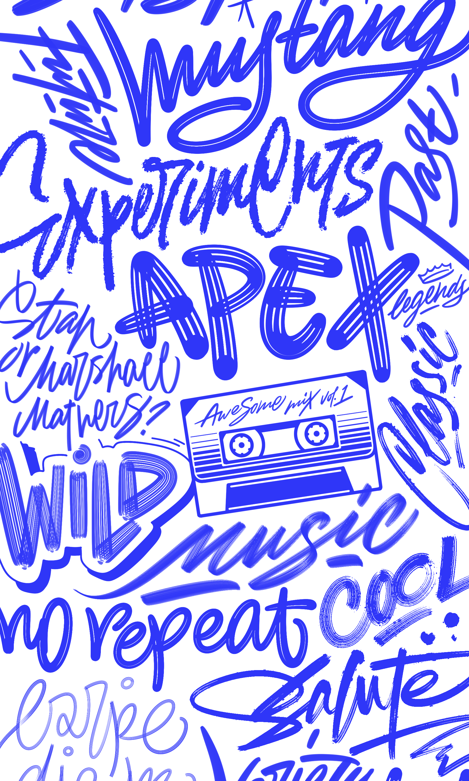Endless lettering project — Изображение №7 — Иллюстрация, Графика на Dprofile